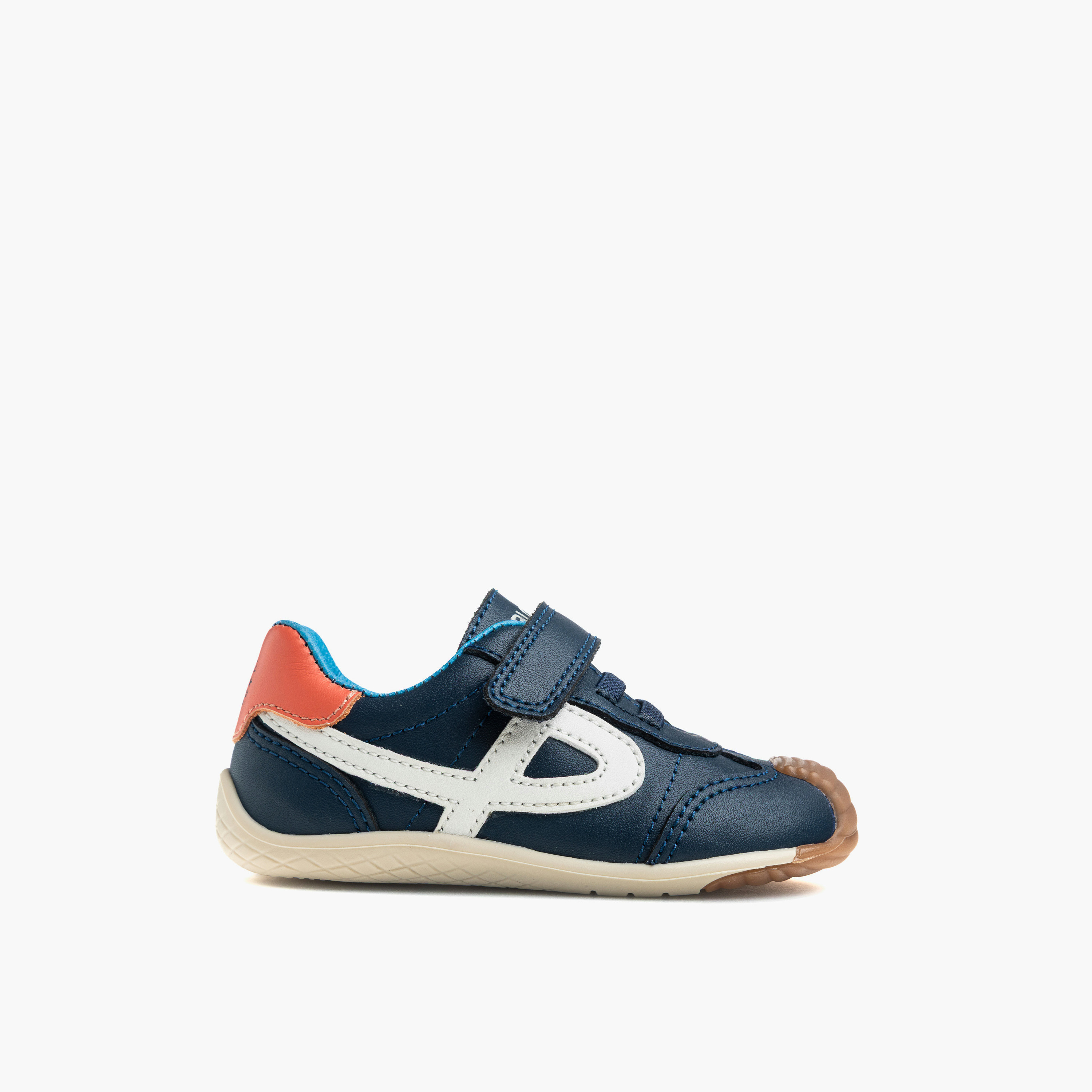 حذاء سنيكرز متعدد التصاميم بشريط إغلاق لاصق للأولاد من بابلوكسي-baby-boys-shoes-closedshoes-image-1