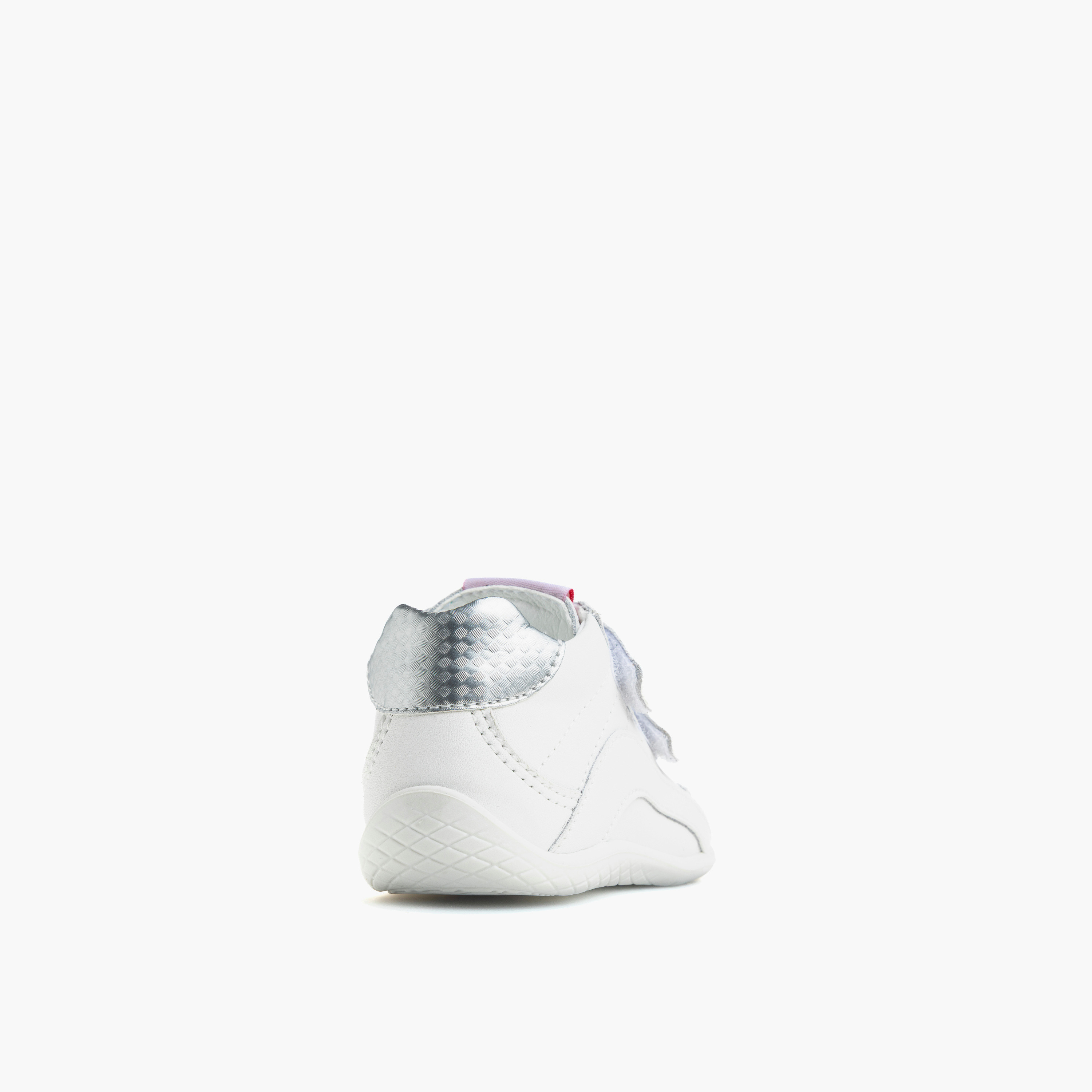 Pablosky Girls Leather Hook & Loop Sneakers-baby-girls-shoes-closedshoes-image-2