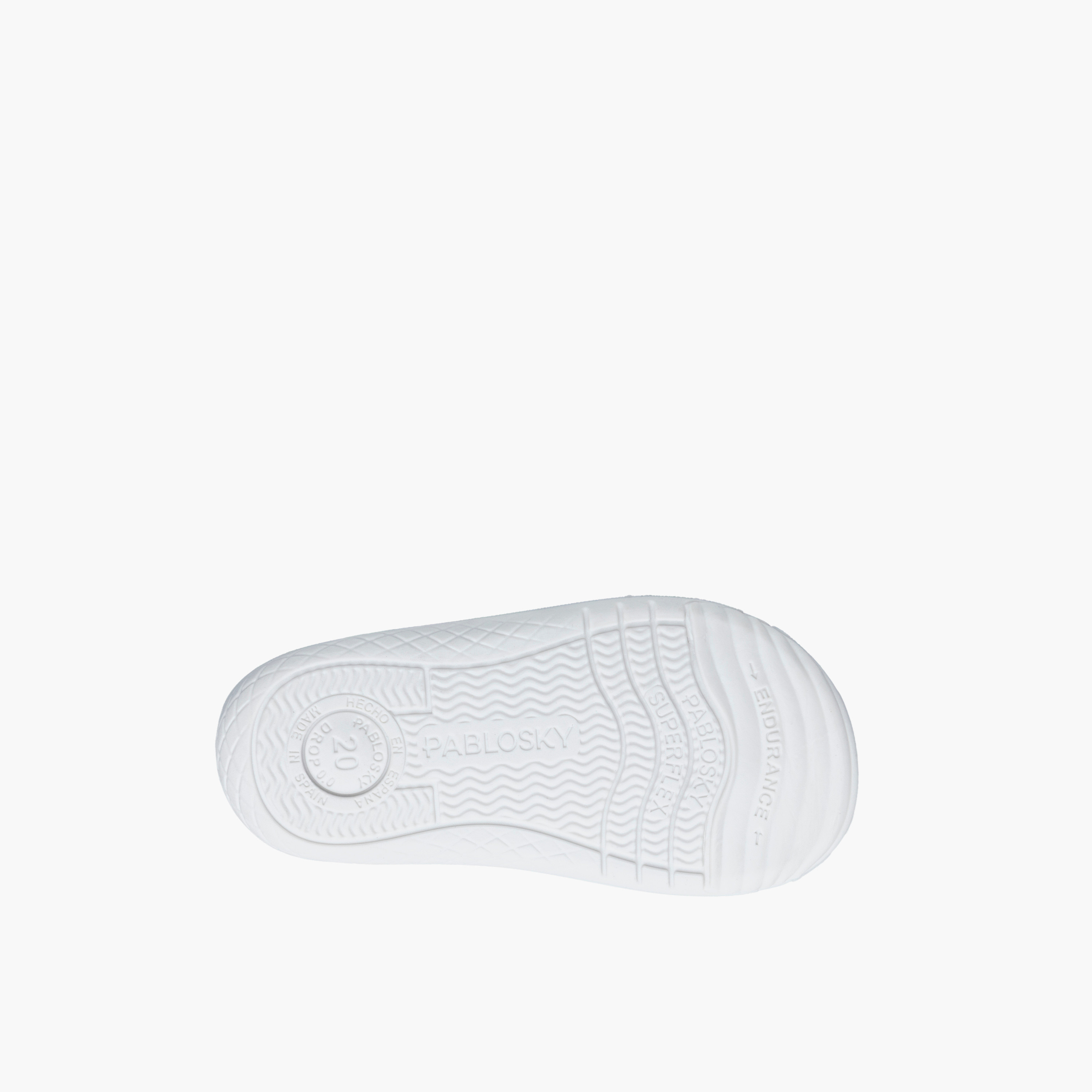 Pablosky Girls Leather Hook & Loop Sneakers-baby-girls-shoes-closedshoes-image-9