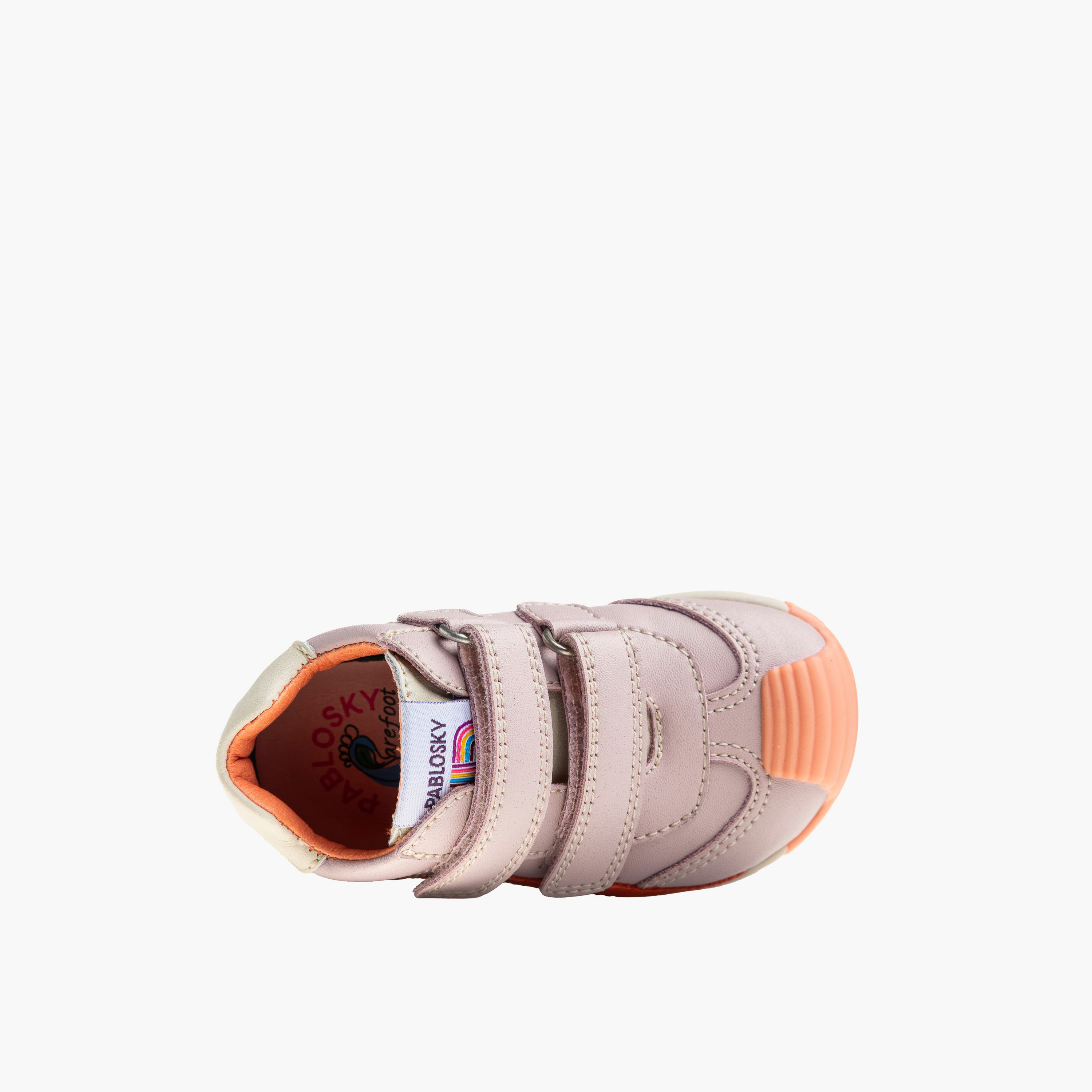 حذاء سنيكرز بشريط لاصق للبنات من بابلوسكي-baby-girls-shoes-closedshoes-image-3