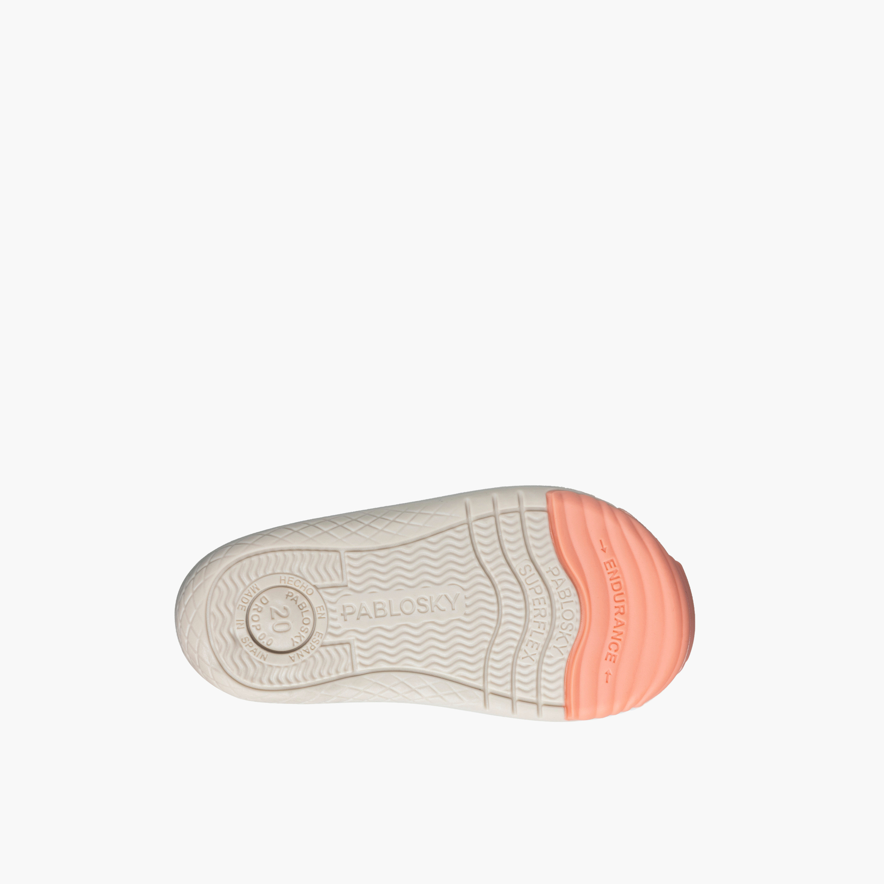 حذاء سنيكرز بشريط لاصق للبنات من بابلوسكي-baby-girls-shoes-closedshoes-image-9