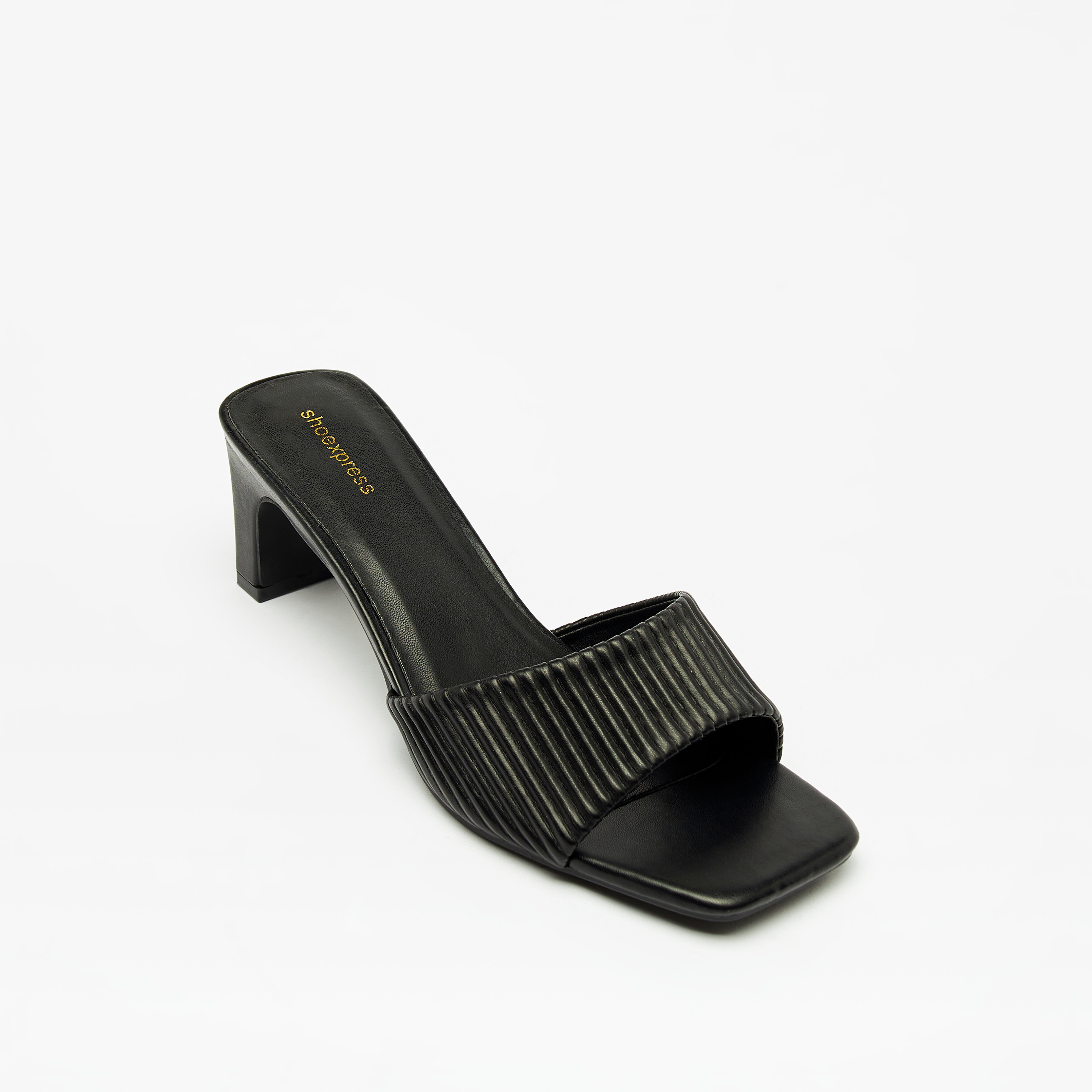 Textured Slip-On Sandals with Block Heels-women-shoes-heels-image-11