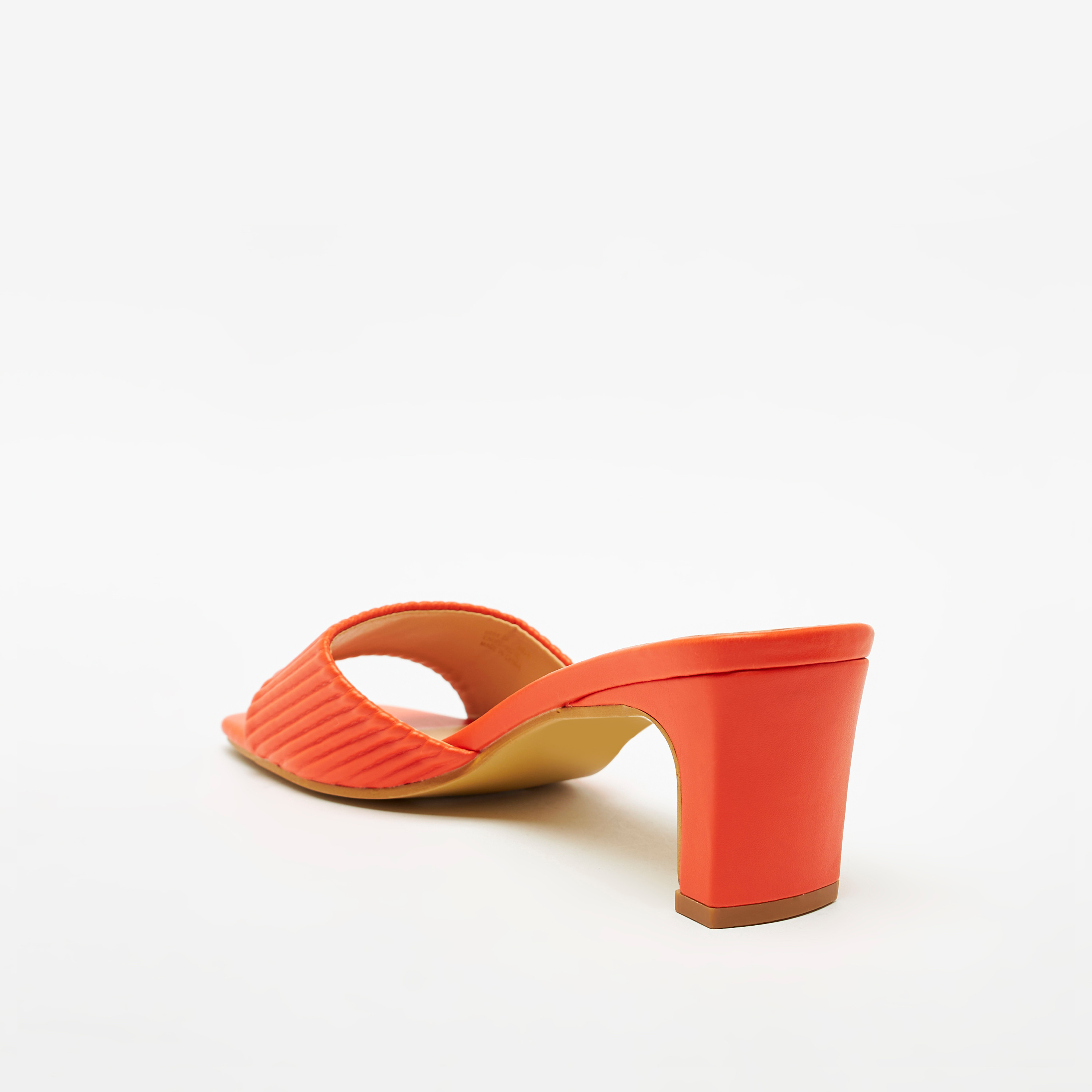 Textured Slip-On Sandals with Block Heels-women-shoes-heels-image-17