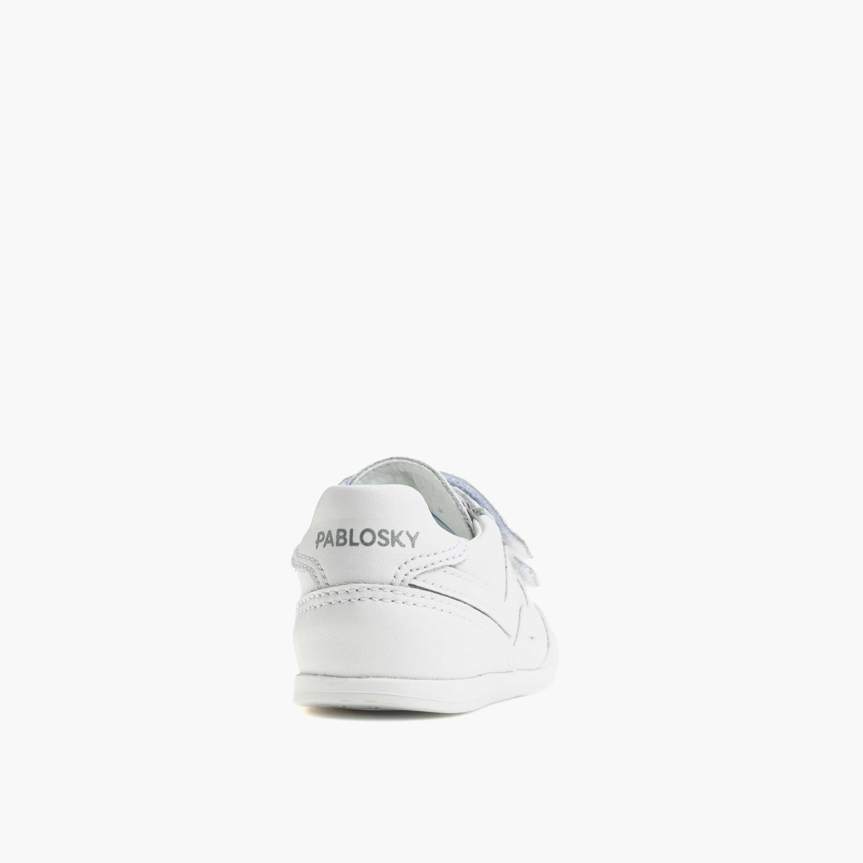 Pablosky Girls Panelled Hook & Loop School Shoes-girls-shoes-sneakers-image-2
