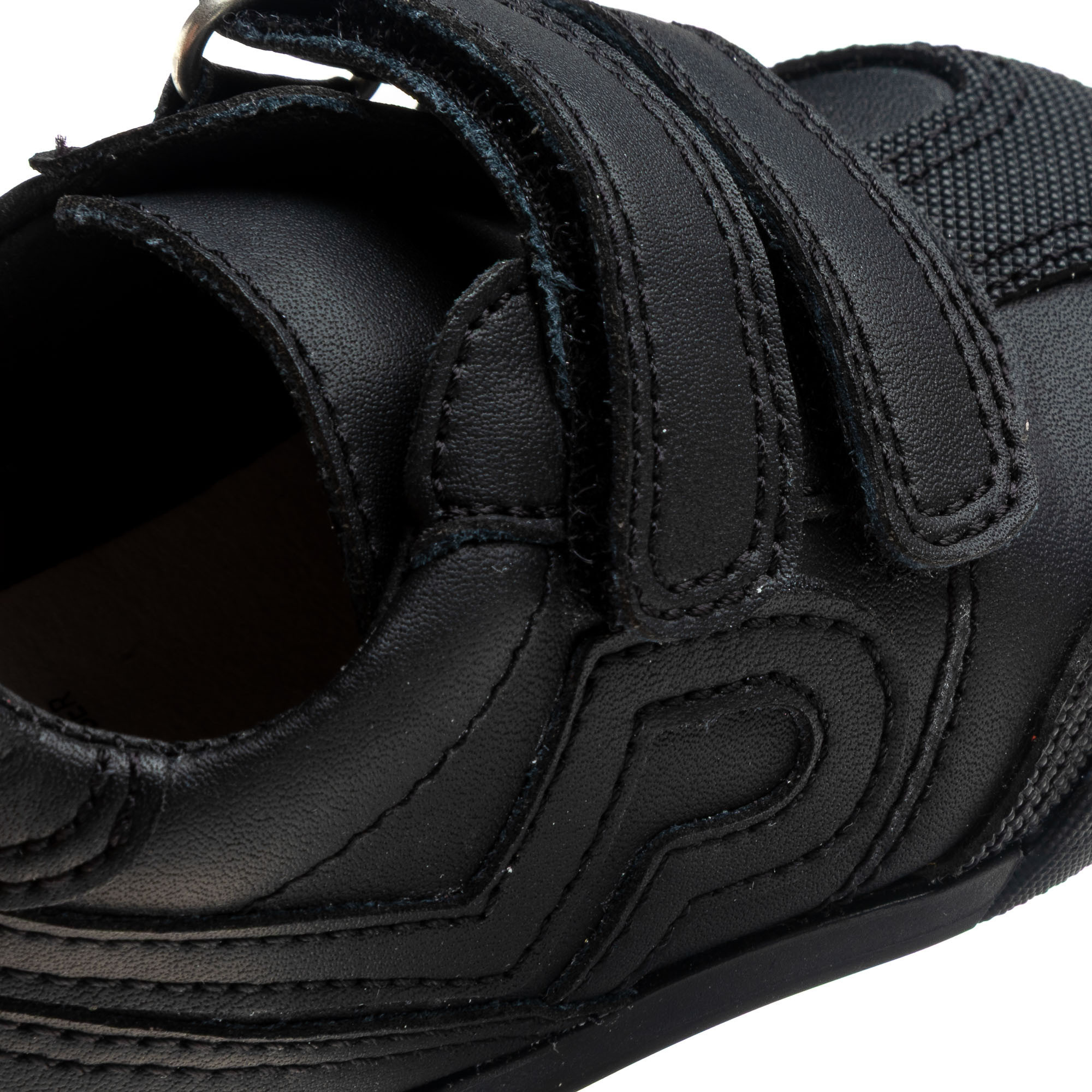 Pablosky Girls Panelled Hook & Loop School Shoes-girls-shoes-sneakers-image-6