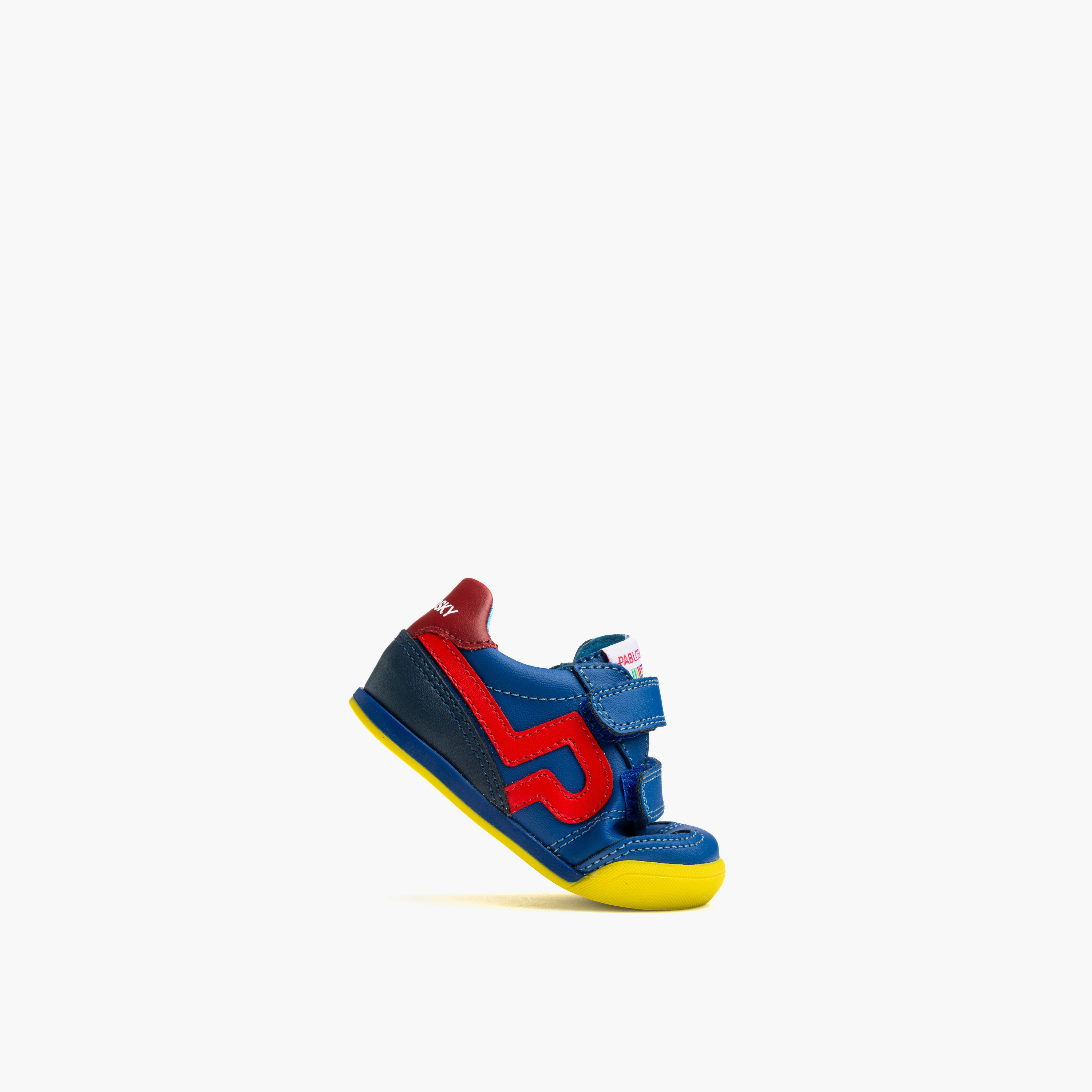 حذاء رياضي بقوالب ملونة وشريط إغلاق لاصق من بابلوفسكي-baby-boys-shoes-closedshoes-image-4