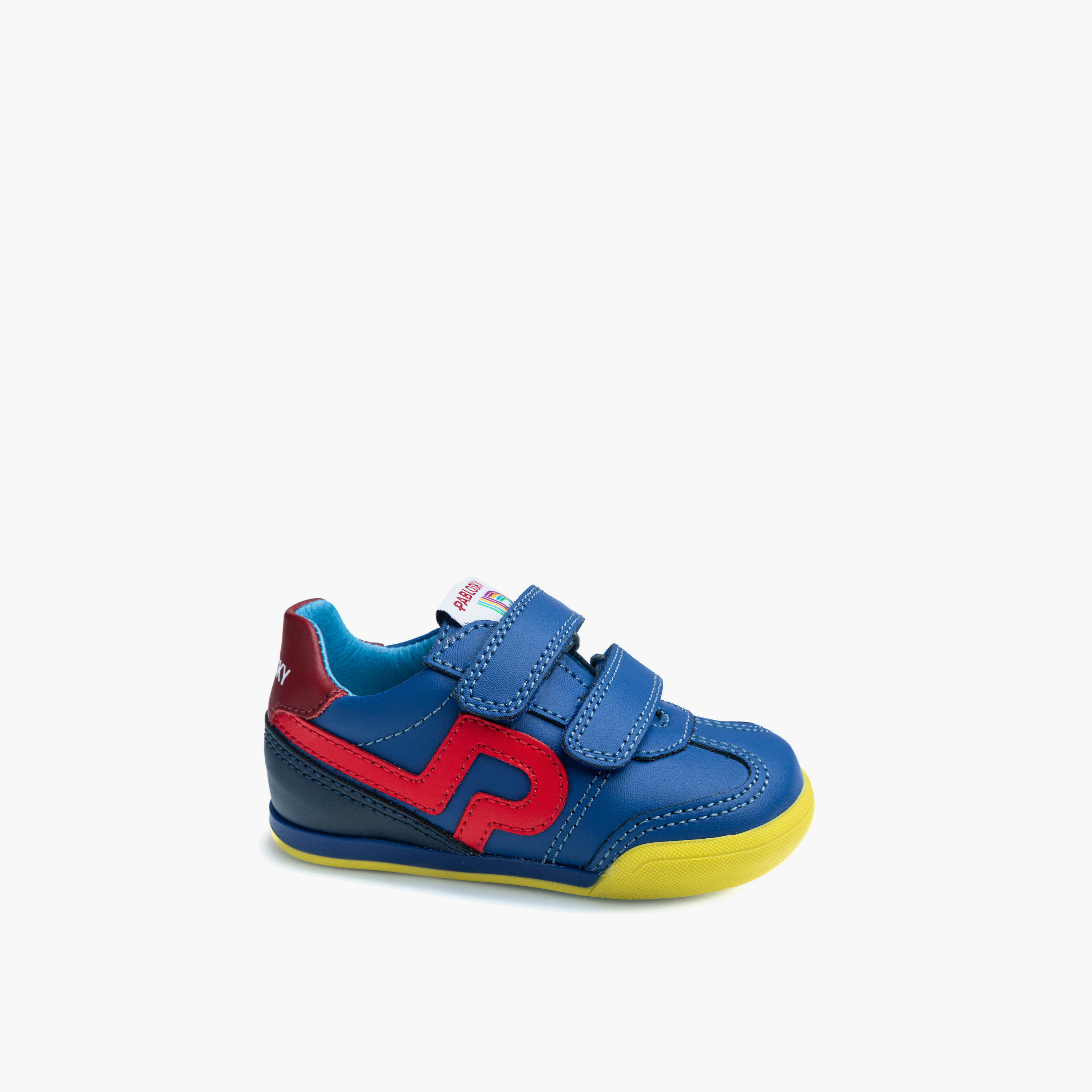 حذاء رياضي بقوالب ملونة وشريط إغلاق لاصق من بابلوفسكي-baby-boys-shoes-closedshoes-image-7