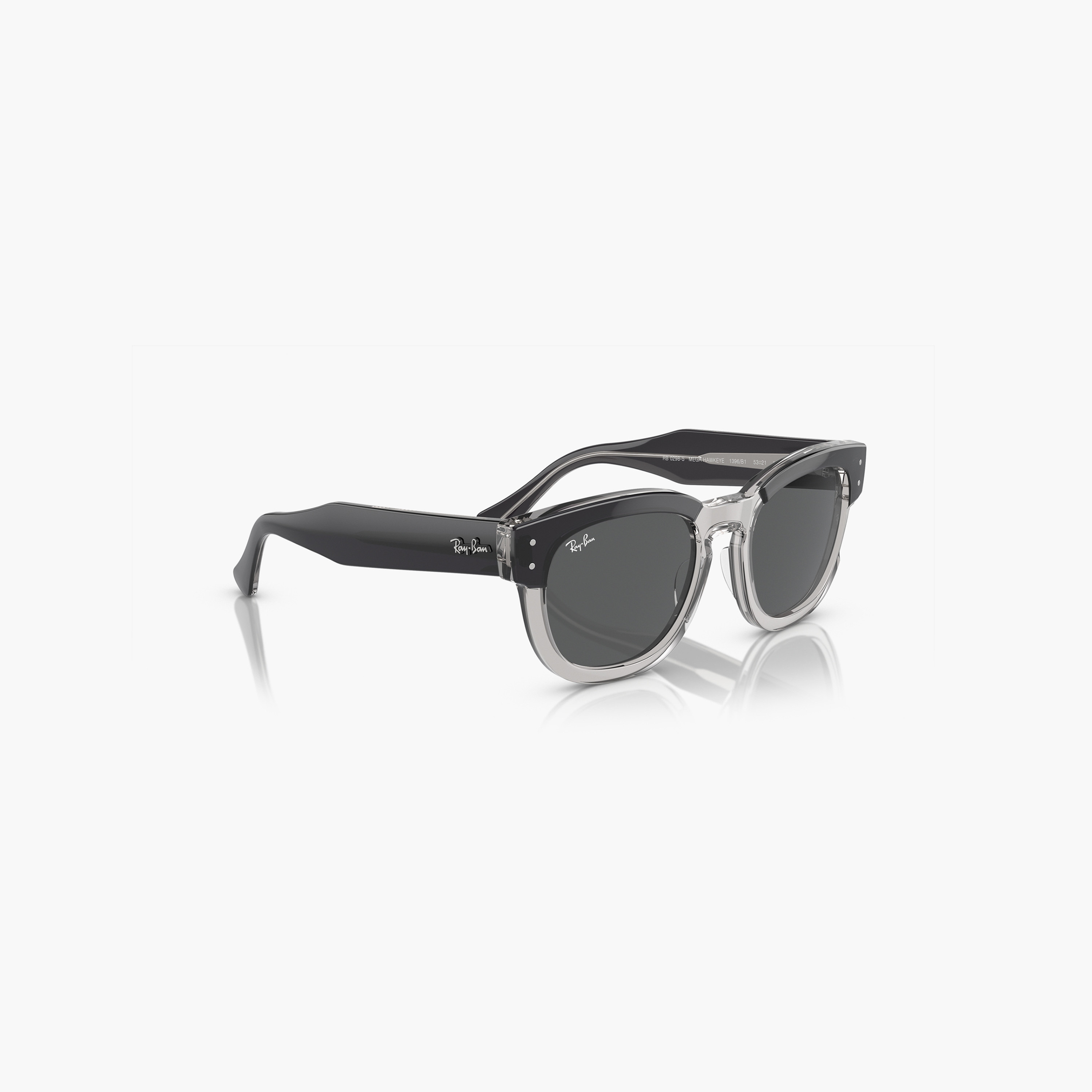 Ray-Ban Dark Grey Lens 53 MM Square Sunglasses | 0RB0298S-men-sunglasses-image-3
