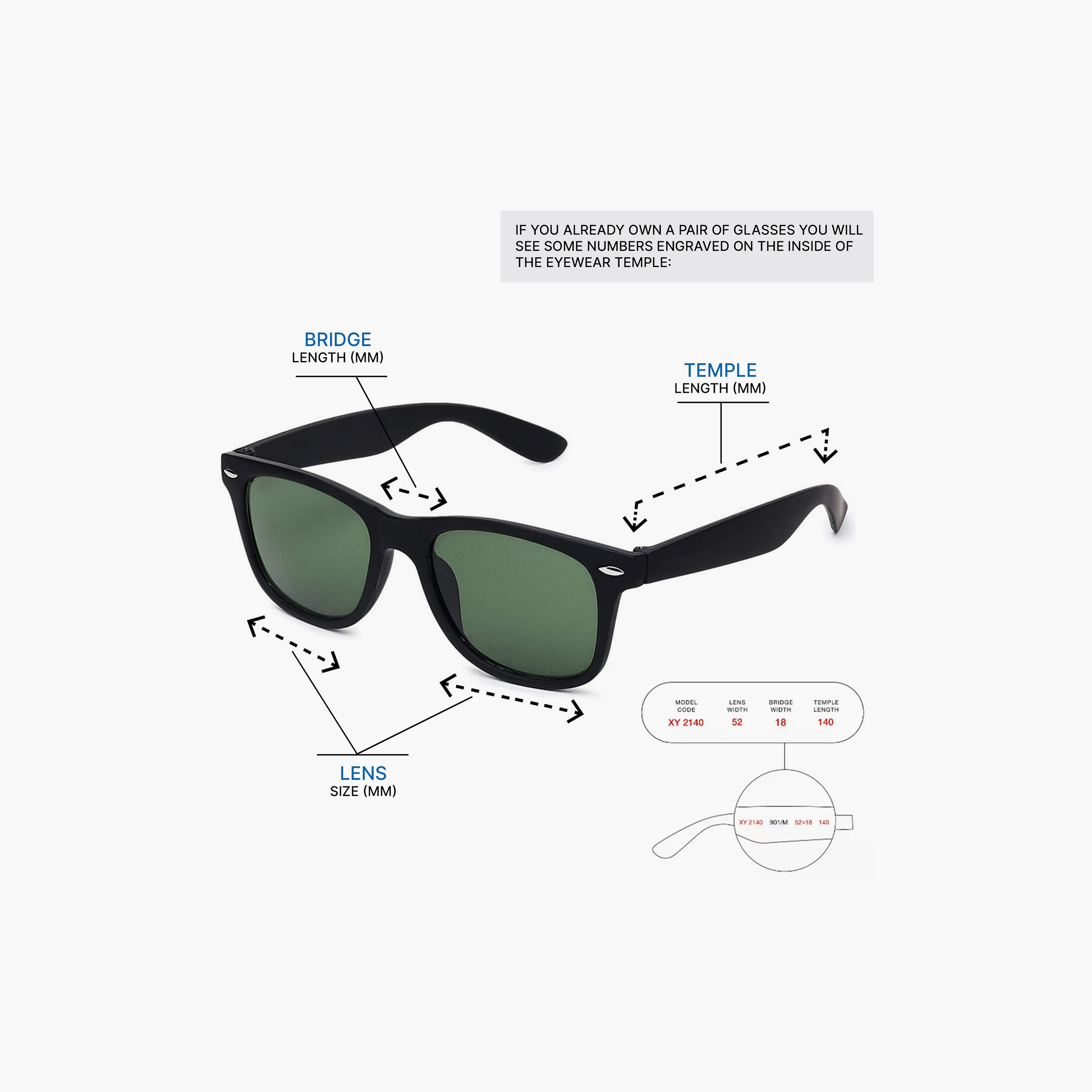نظارات شمسية من راي بان بعدسات خضراء 55 ملم ذات كلوب ماستر | 0RB4429-men-sunglasses-image-6