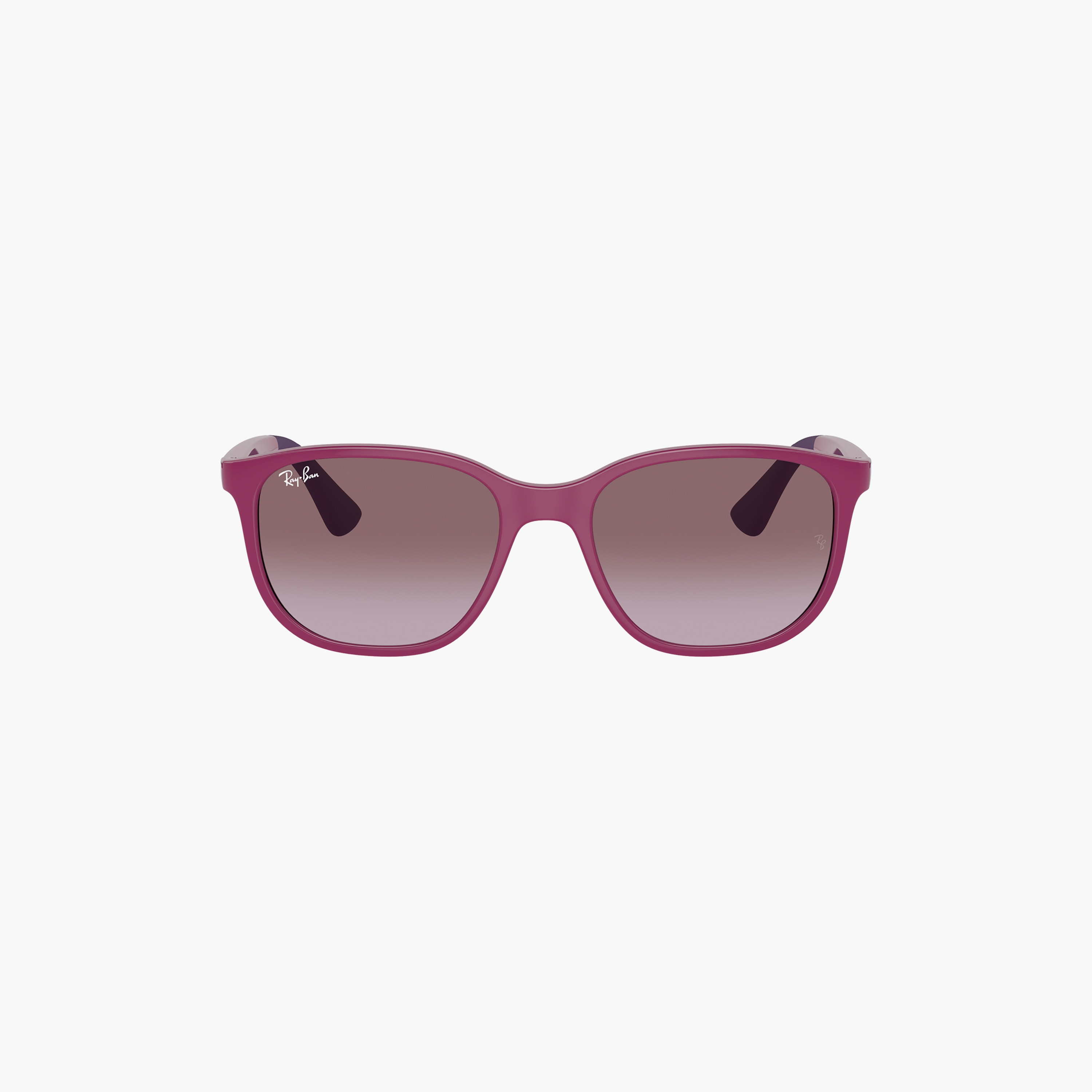 نظارات شمسية من راي بان للأطفال بعدسات بنفسجية متدرجة 48 ملم ذات مربعة | 0RJ9078S-girls-accessories-sunglasses-image-4