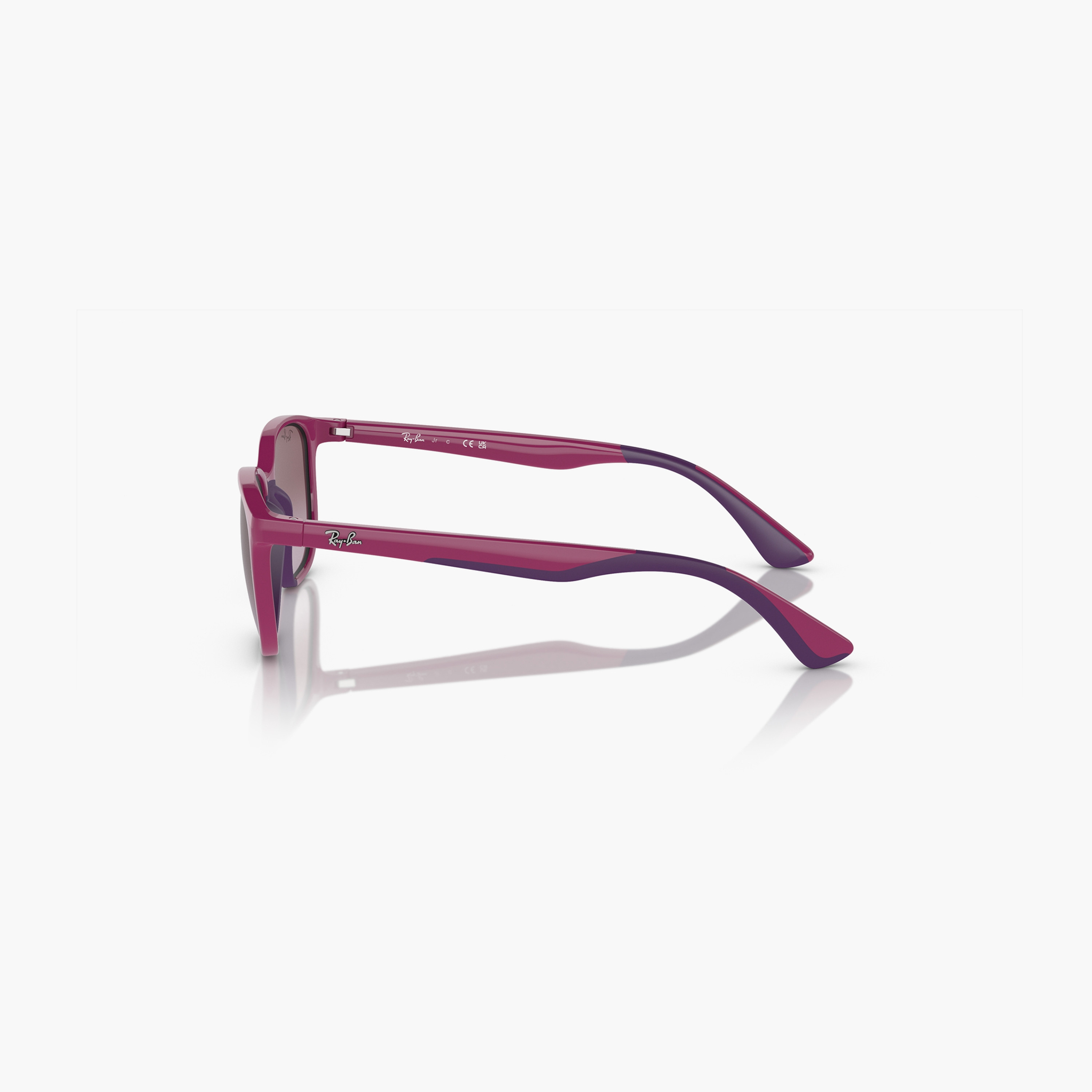 Ray-Ban Kids Gradient Violet Lens 48 MM Square Sunglasses | 0RJ9078S-girls-accessories-sunglasses-image-5