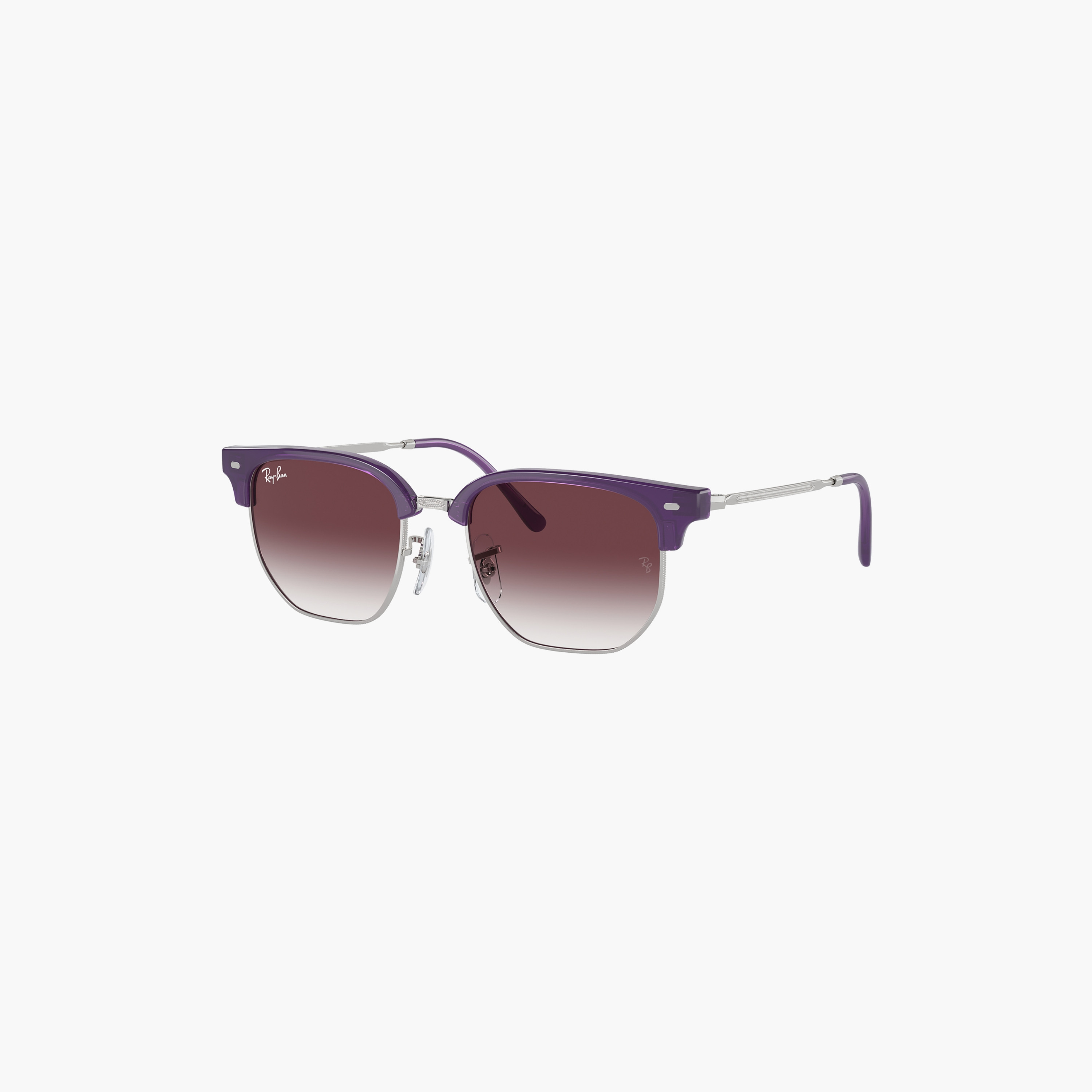 Ray-Ban Kids Gradient Violet Lens 47 MM Square Sunglasses | 0RJ9116S-girls-accessories-sunglasses-image-1