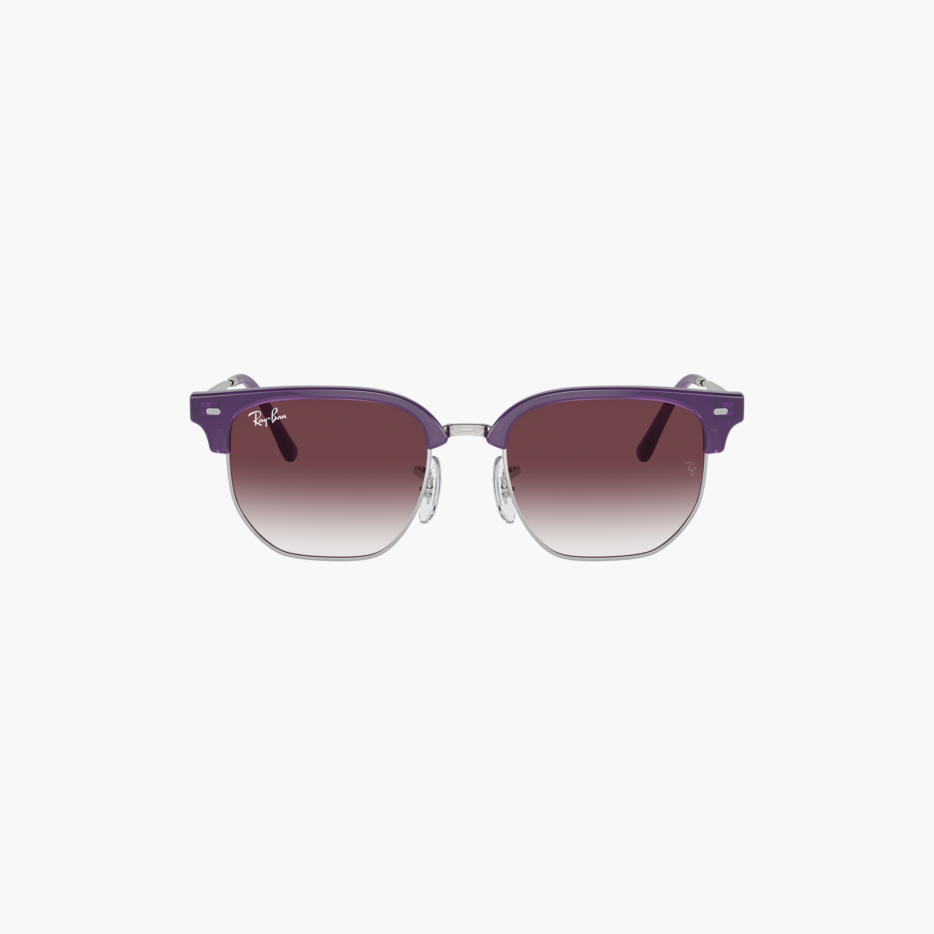 Ray-Ban Kids Gradient Violet Lens 47 MM Square Sunglasses | 0RJ9116S-girls-accessories-sunglasses-image-4
