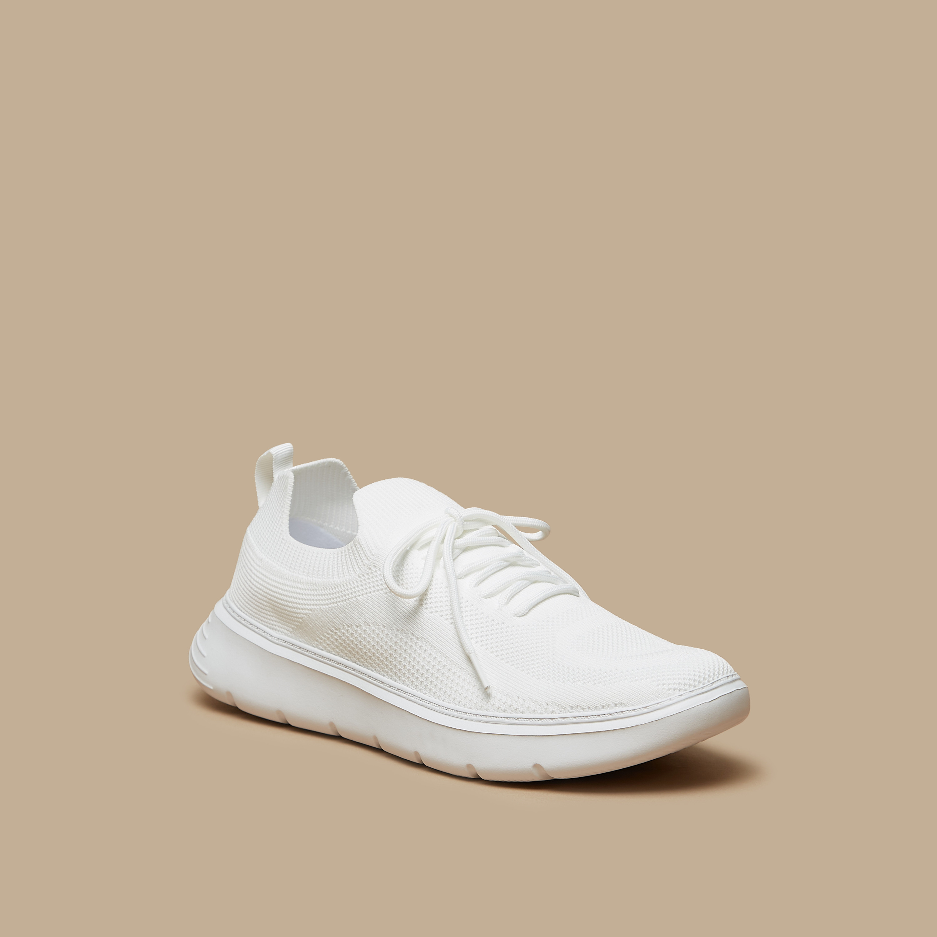 White low clearance ankle sneakers