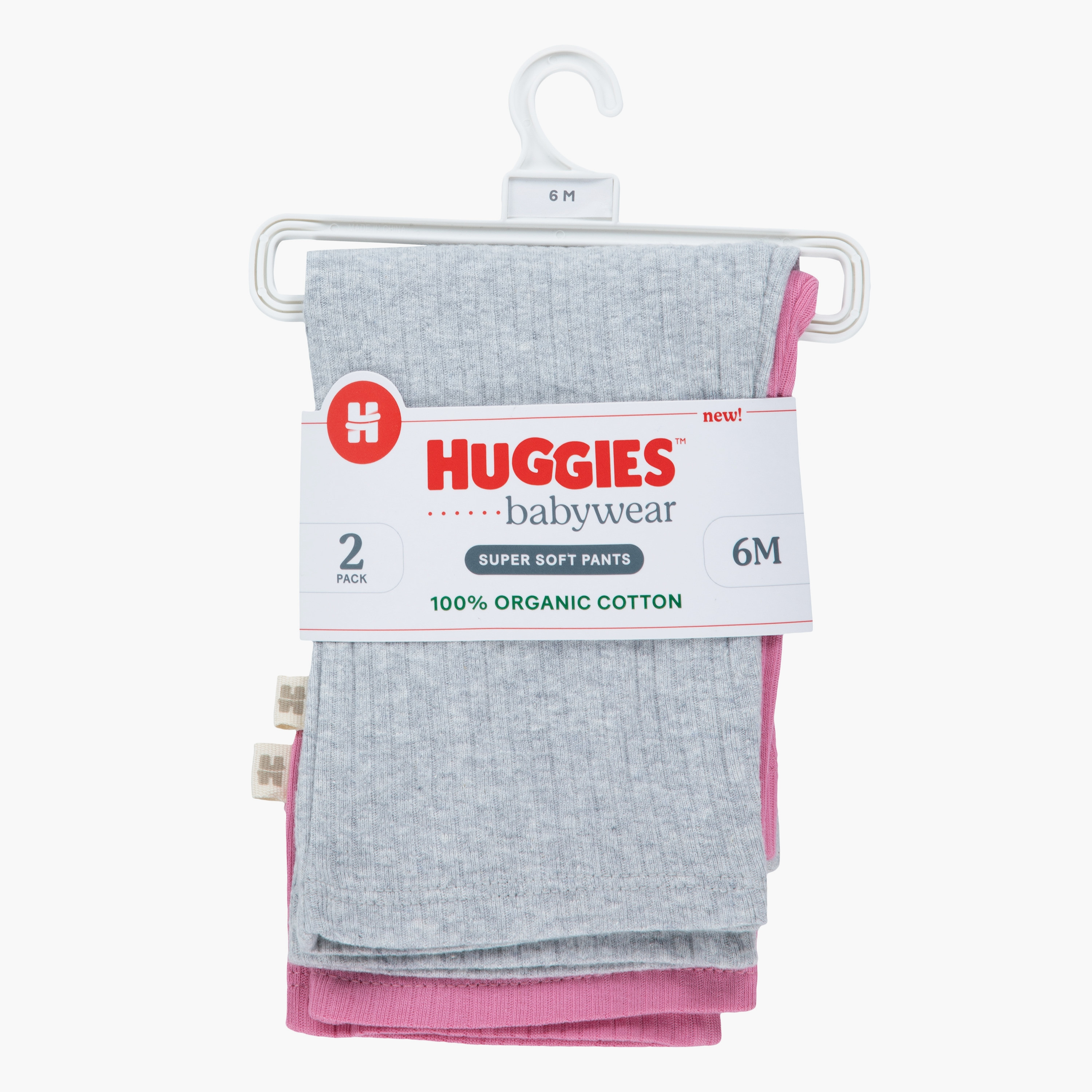 Huggies 2-Piece Solid Elasticated Pants-baby-girls-clothing-bottoms-joggersandtrackpants-image-5