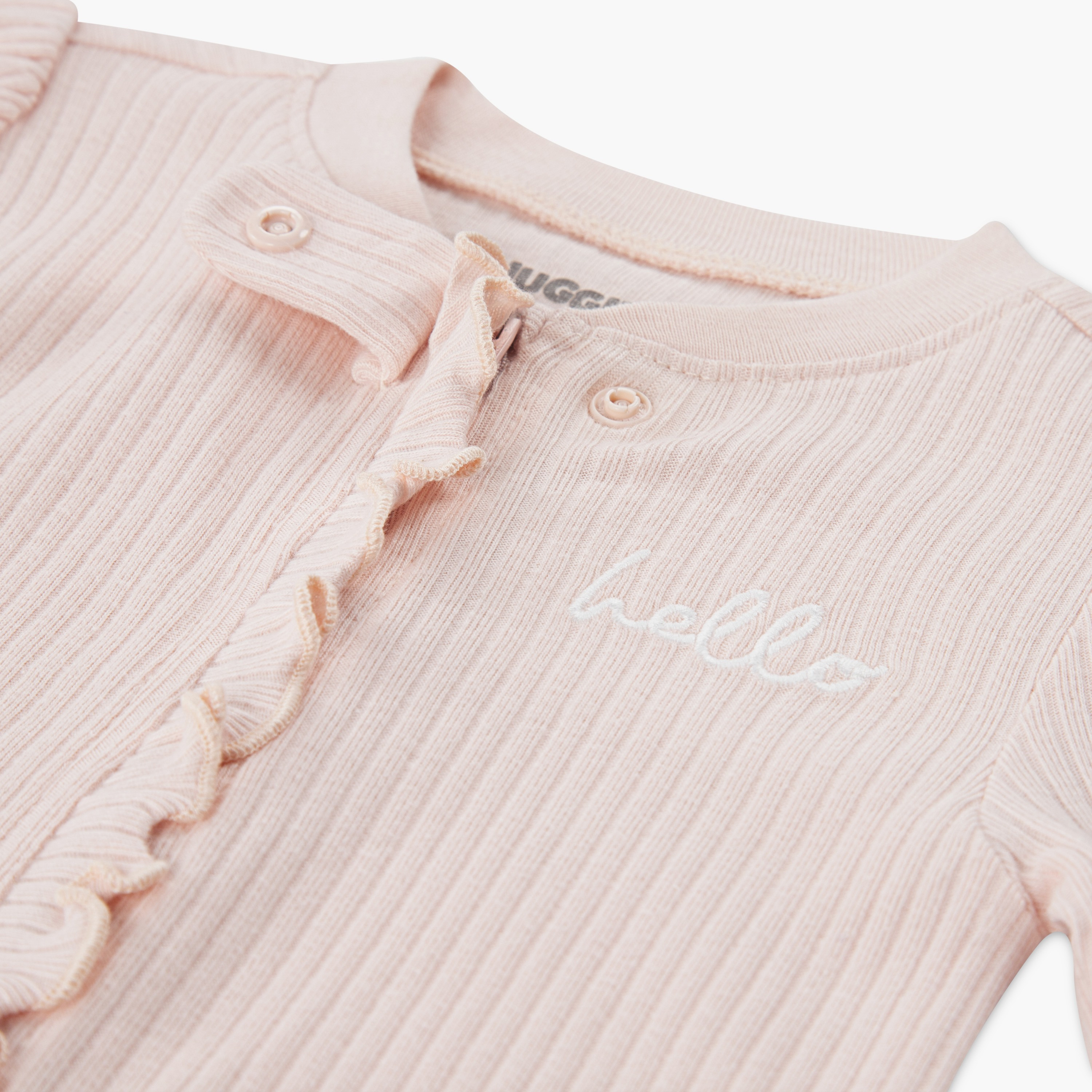 لباس نوم بأكمام طويلة وسادة من هاجيز-baby-girls-clothing-nightwear-sleepsuits-image-5