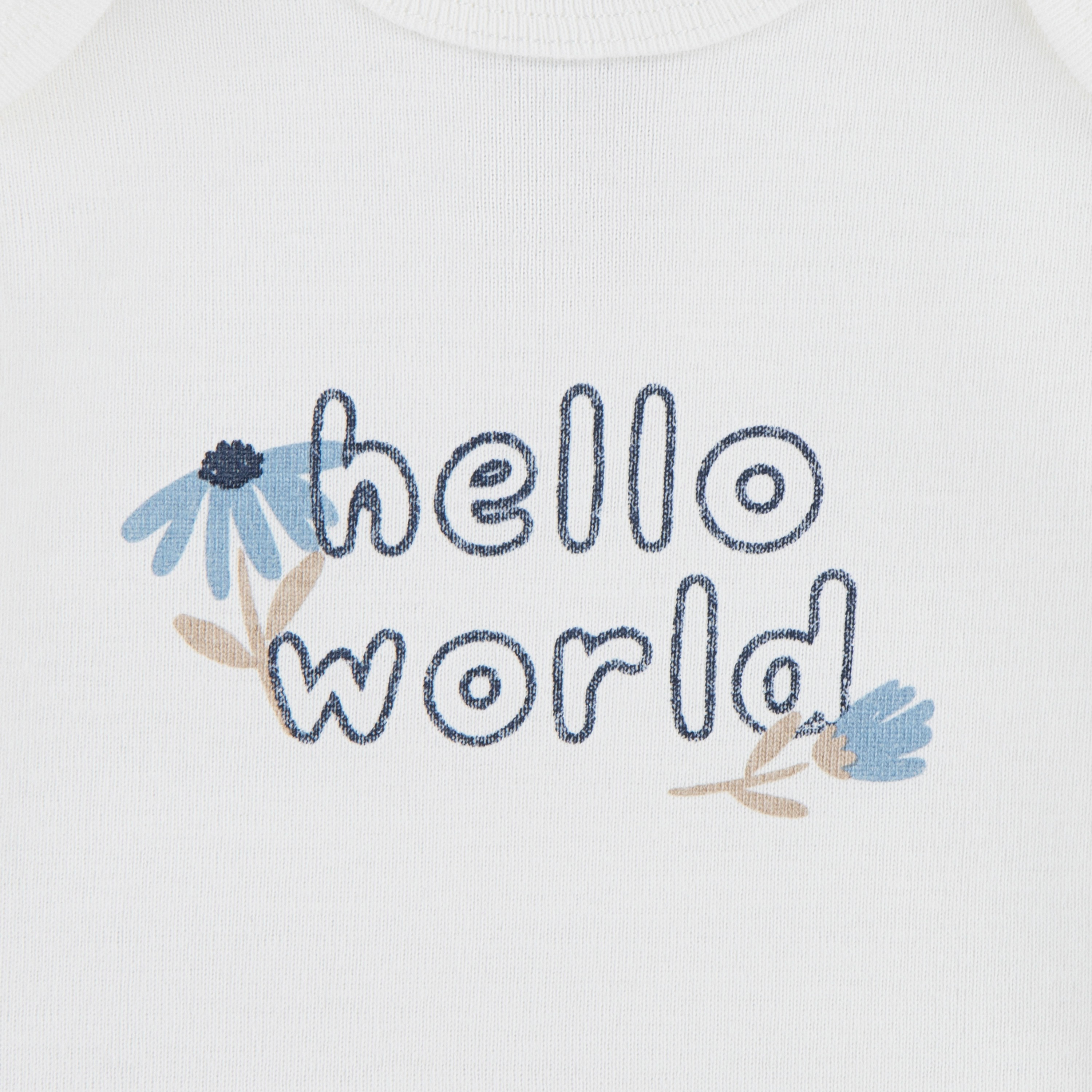 Huggies 4-Piece Floral Printed Bodysuit, Pants, Top with Cap-baby-girls-clothing-setsandcoords-image-3