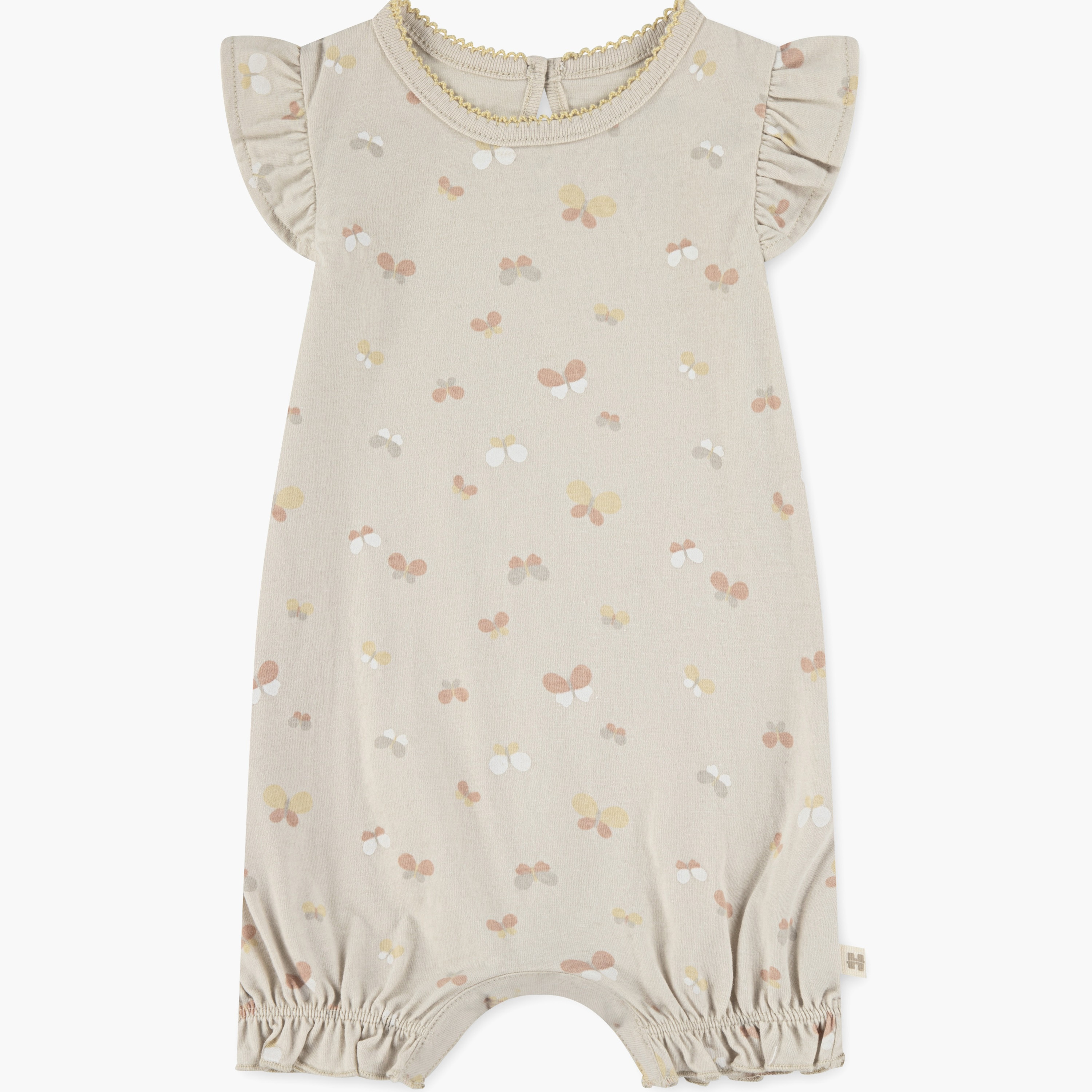 Huggies Printed Cap Sleeves Romper-baby-girls-clothing-rompers-image-1