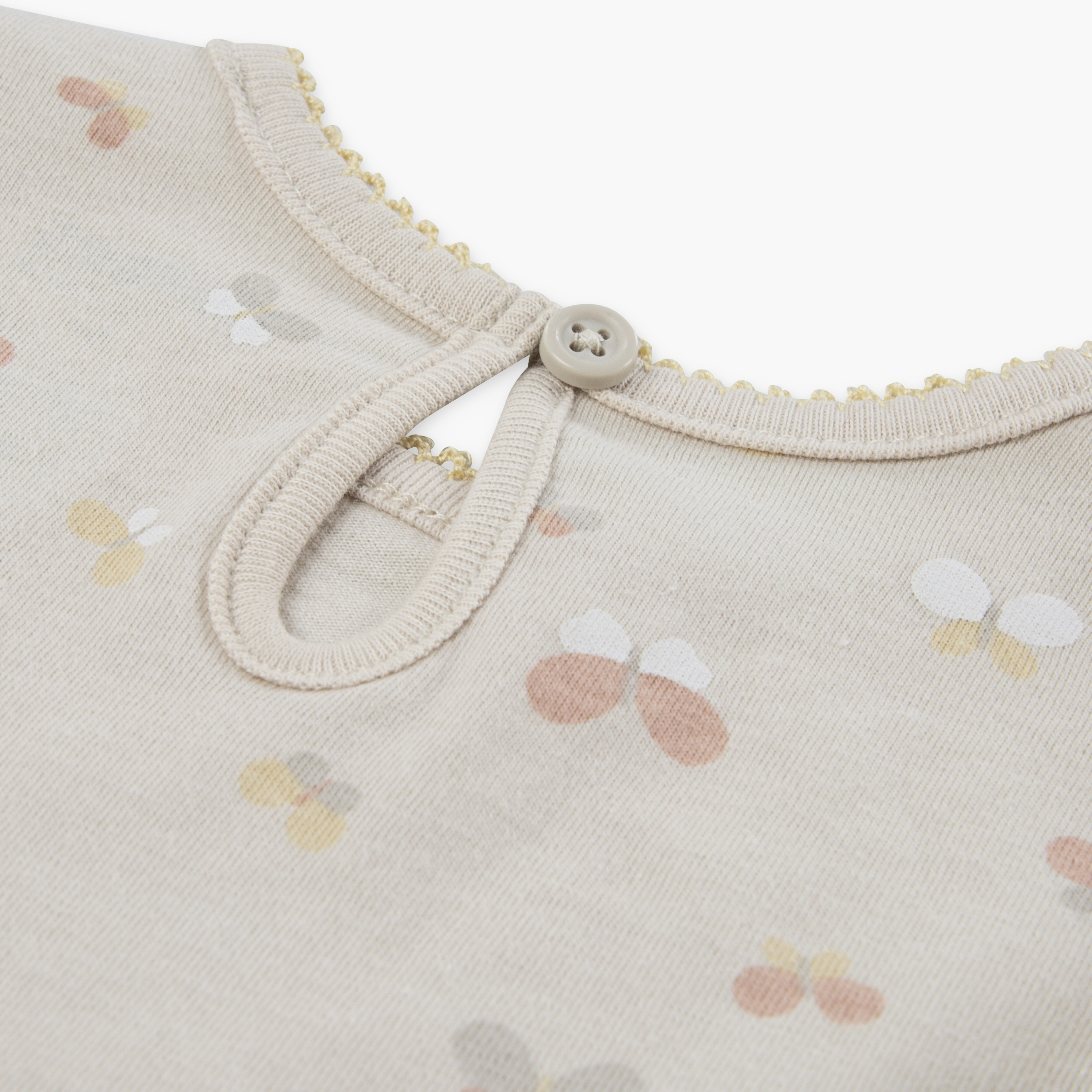 Huggies Printed Cap Sleeves Romper-baby-girls-clothing-rompers-image-4