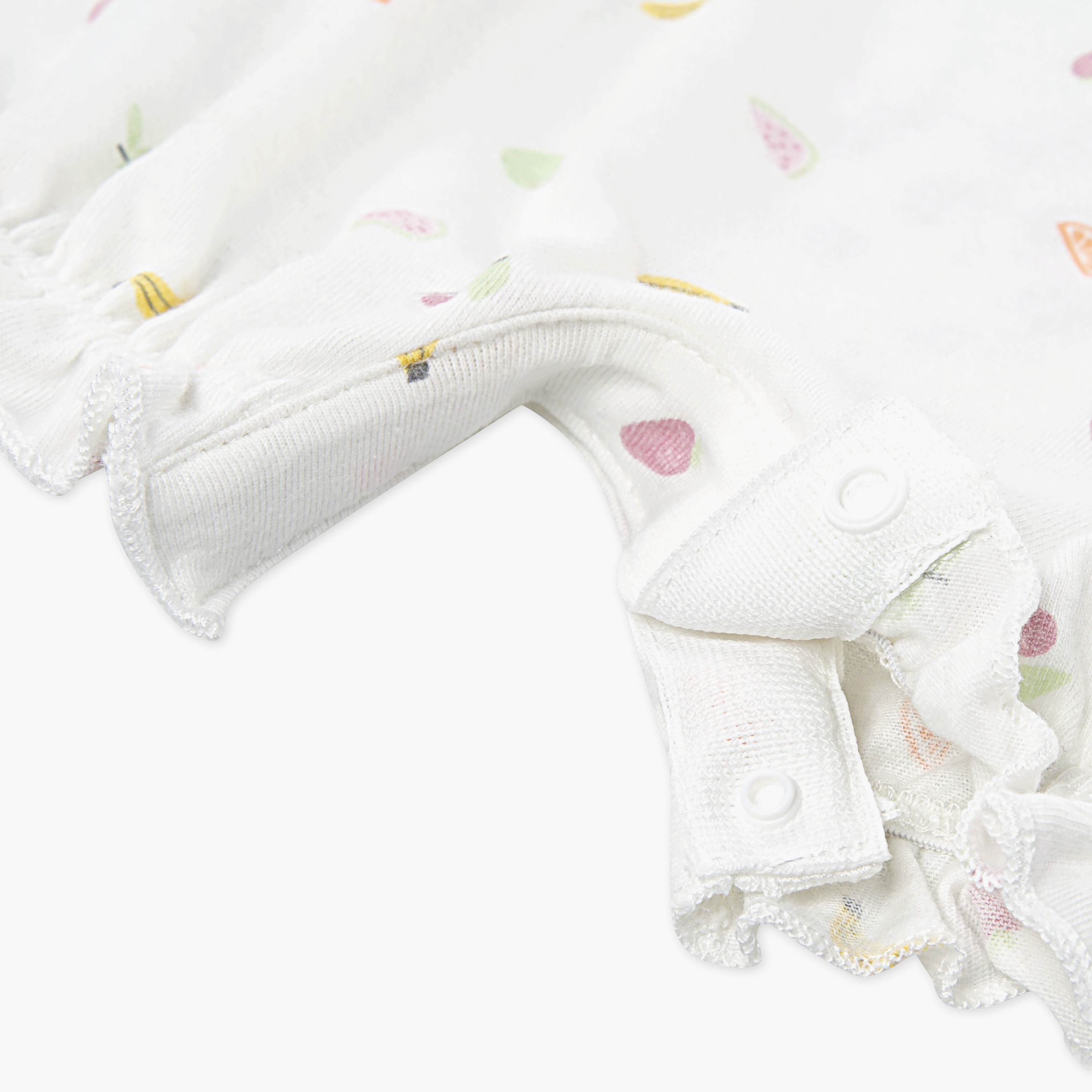 رومبر بأكمام قصيرة وقبعة وبطبعات من هاجيز-baby-girls-clothing-rompers-image-1