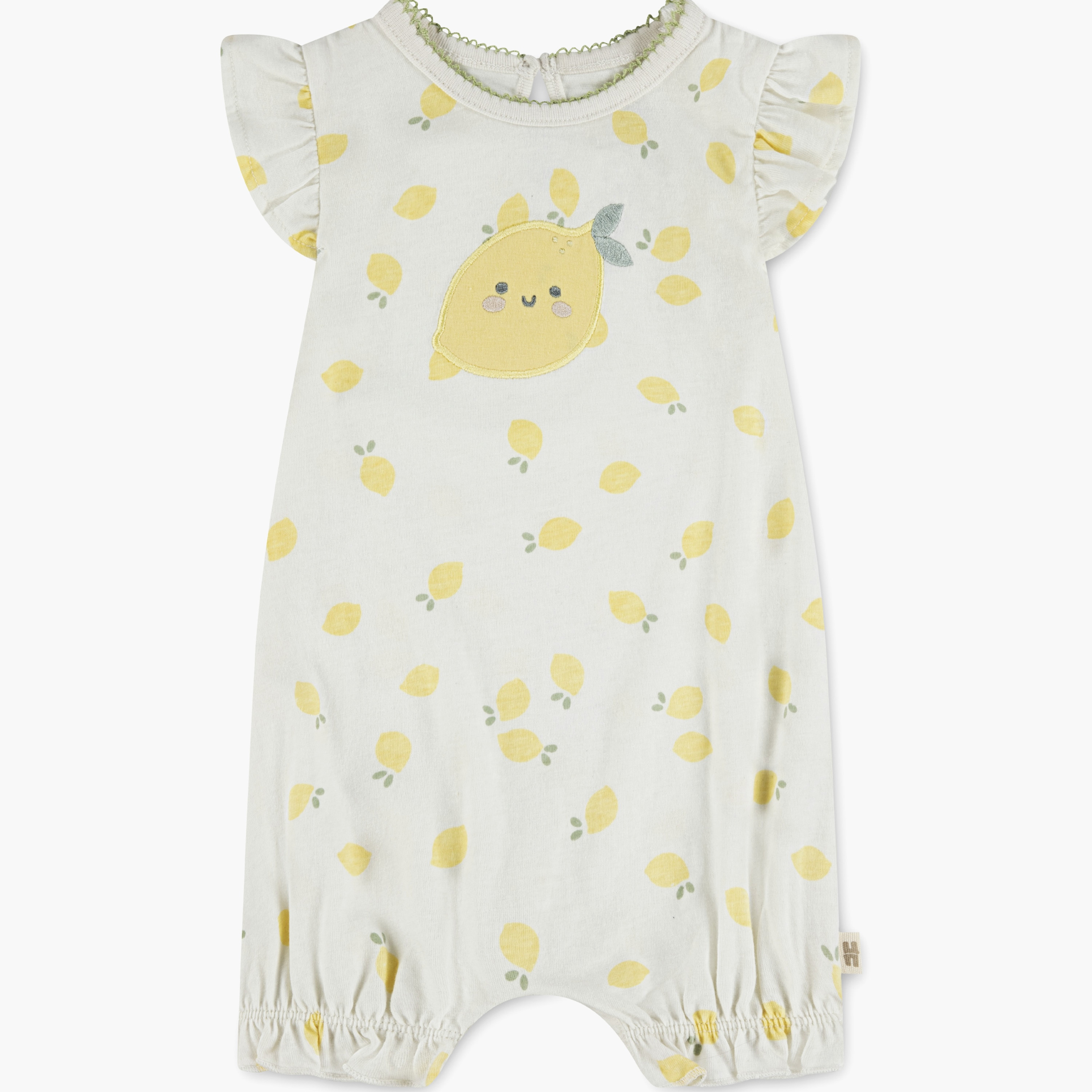 Huggies Printed Cap Sleeves Romper-baby-girls-clothing-rompers-image-1