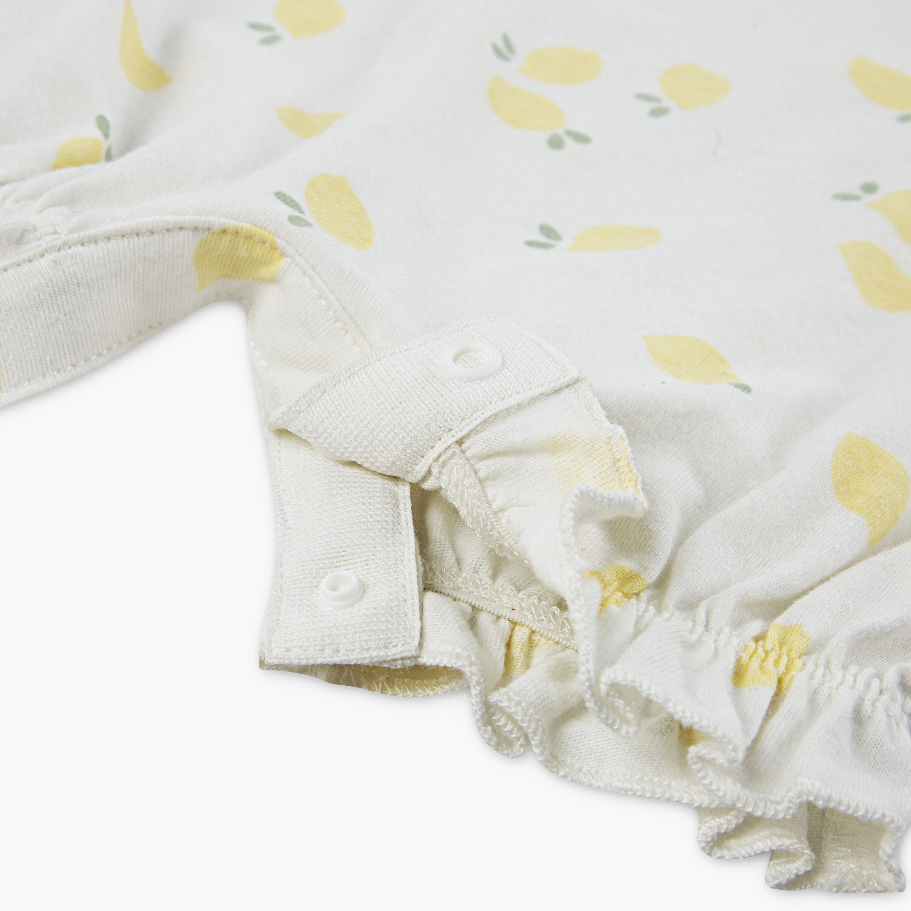 Huggies Printed Cap Sleeves Romper-baby-girls-clothing-rompers-image-5