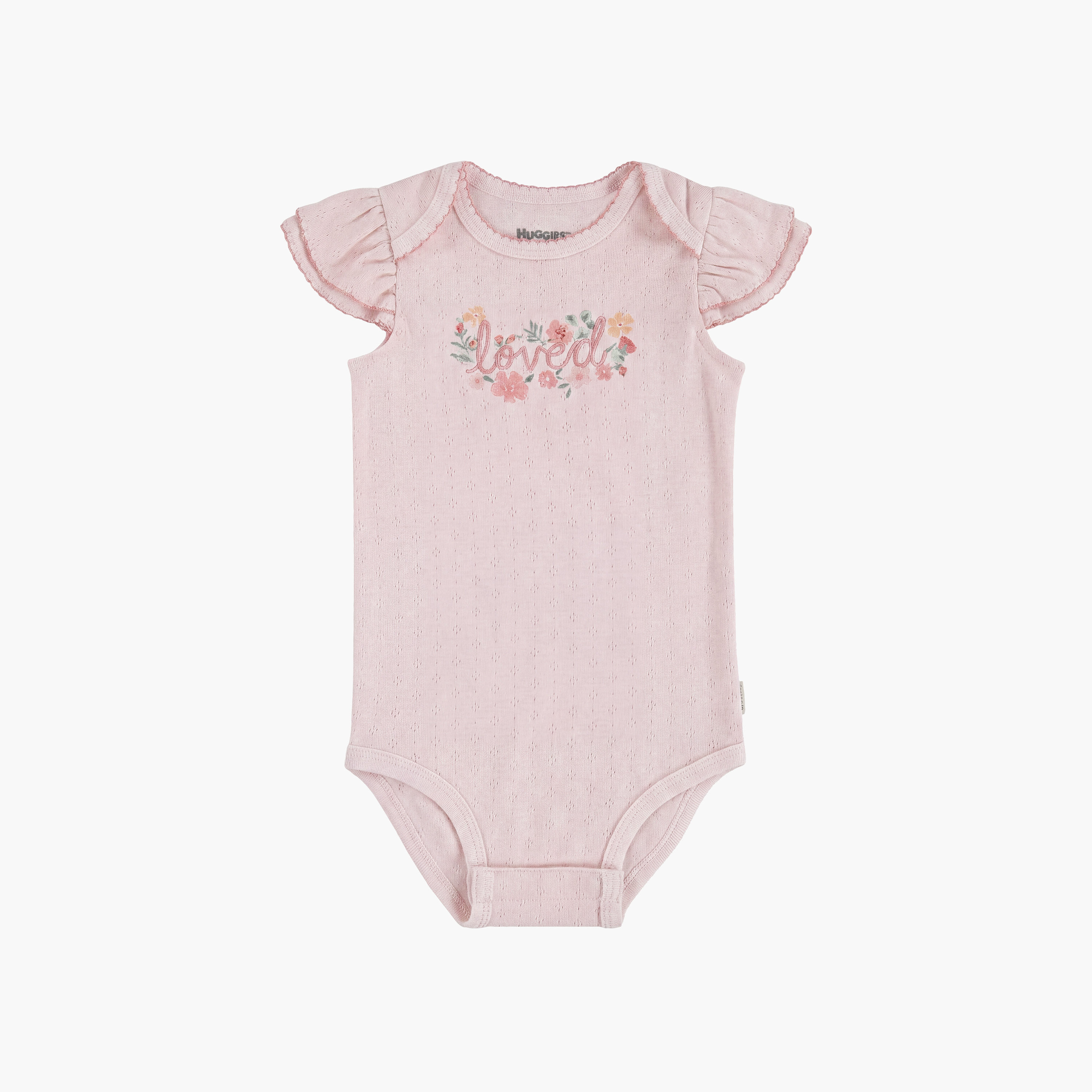 طقم بودي سوت مطرز بأكمام قصيرة مع عصابة رأس (قطعتان) من هاجيز-baby-girls-clothing-bodysuits-image-5