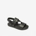 Mister Duchini Solid Sandals with Hook and Loop Closure-Boy%27s Sandals-thumbnail-0
