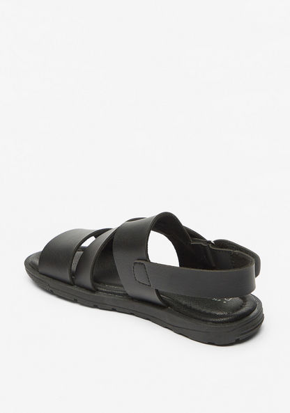 Mister Duchini Solid Sandals with Hook and Loop Closure-Boy%27s Sandals-image-1