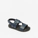 Mister Duchini Solid Sandals with Hook and Loop Closure-Boy%27s Sandals-thumbnail-0
