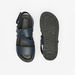 Mister Duchini Solid Sandals with Hook and Loop Closure-Boy%27s Sandals-thumbnailMobile-3