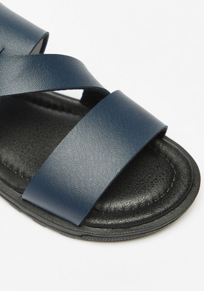 Mister Duchini Solid Sandals with Hook and Loop Closure-Boy%27s Sandals-image-4