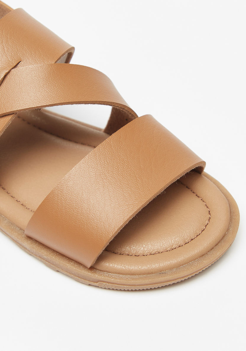 Mister Duchini Solid Sandals with Hook and Loop Closure-Boy%27s Sandals-image-4