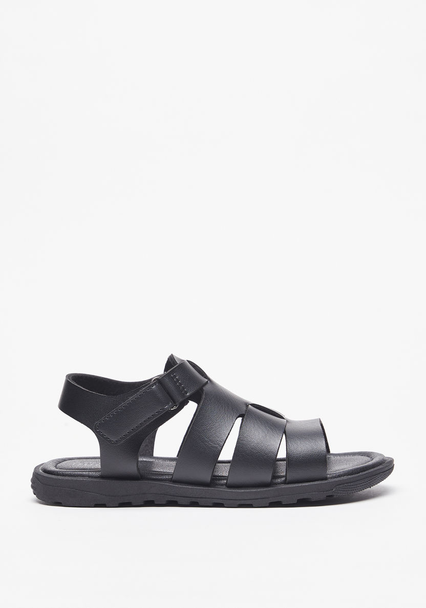 Mister Duchini Boys' Sandals with Hook and Loop Closure-Boy%27s Sandals-image-0