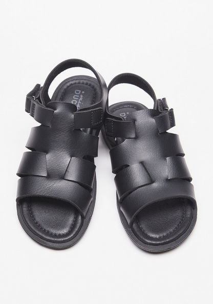 Mister Duchini Boys' Sandals with Hook and Loop Closure-Boy%27s Sandals-image-1