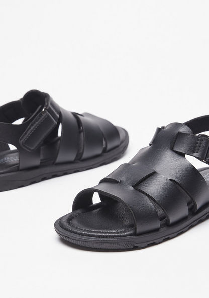 Mister Duchini Boys' Sandals with Hook and Loop Closure-Boy%27s Sandals-image-3