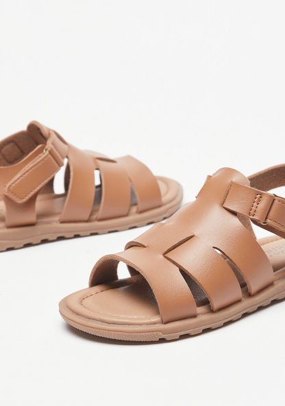 Mister Duchini Boys' Sandals with Hook and Loop Closure-Boy%27s Sandals-image-3