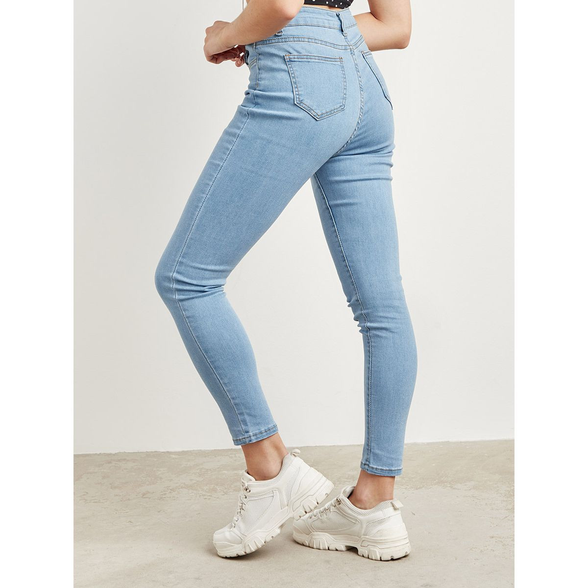 Styli Plain Skinny Mid Rise Jeans-women-clothing-bottoms-jeans-image-3