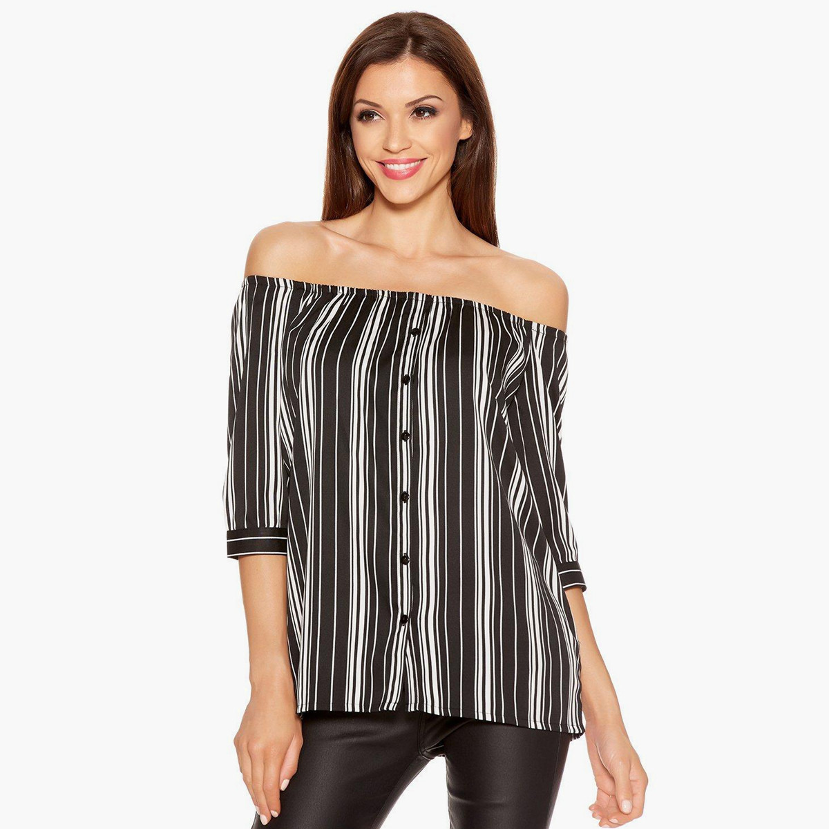كويز - بلوزة بأزرار أمامية-women-clothing-shirtsandblouses-blouses-image-1