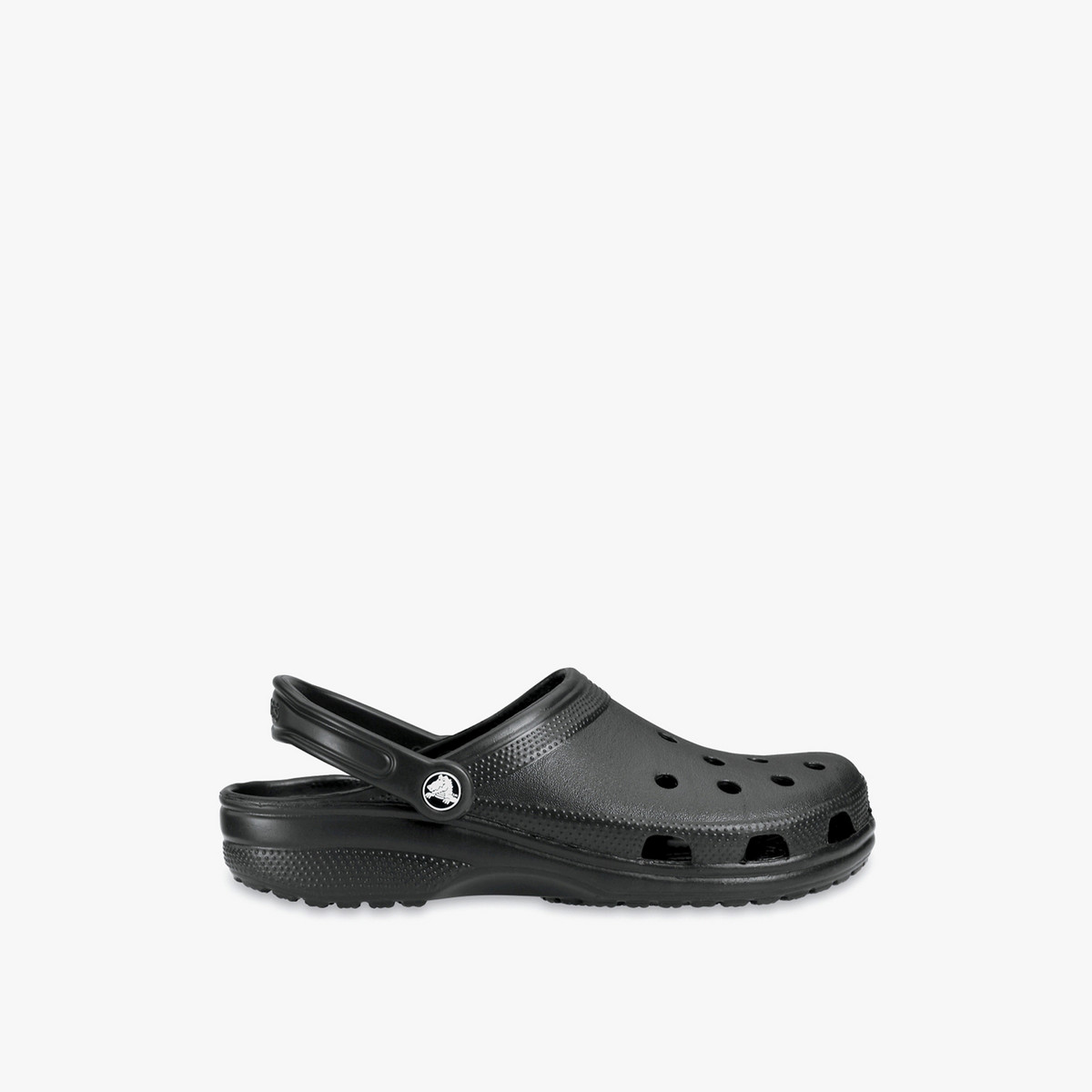 Shop Crocs Unisex Black Round Toe Cut Out Detail Classic Clogs Online ...