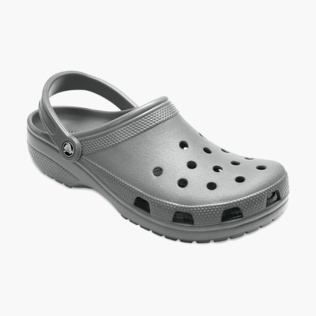 قباقيب كروكس كلاسيك للجنسين رمادي بمقدمة مستديرة دائرية-women-shoes-sandals-flats-image-1