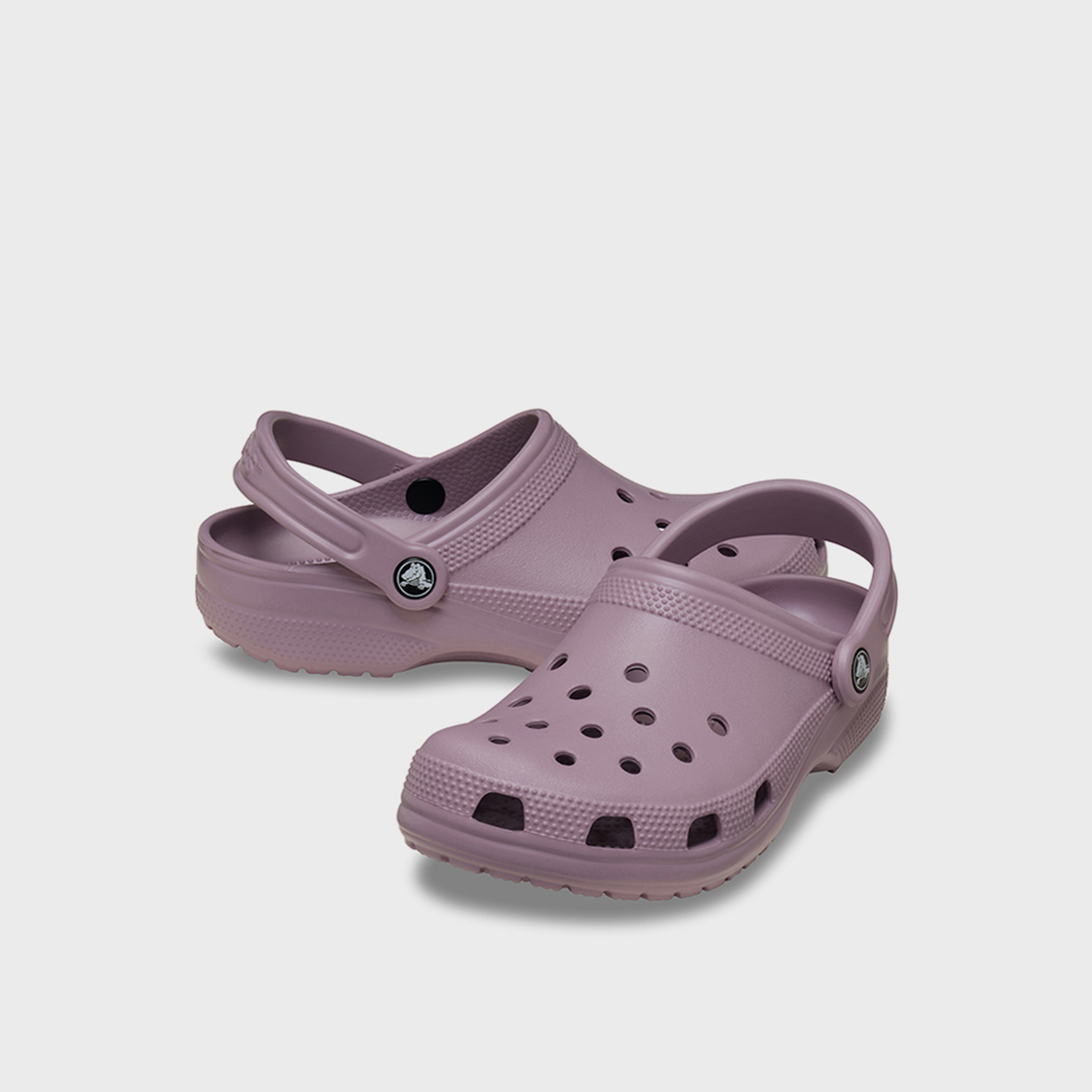 Crocs Women's Slip-On Classic Chunky Heel Clogs | 10001-5EO-women-shoes-flipflopsandslides-image-1