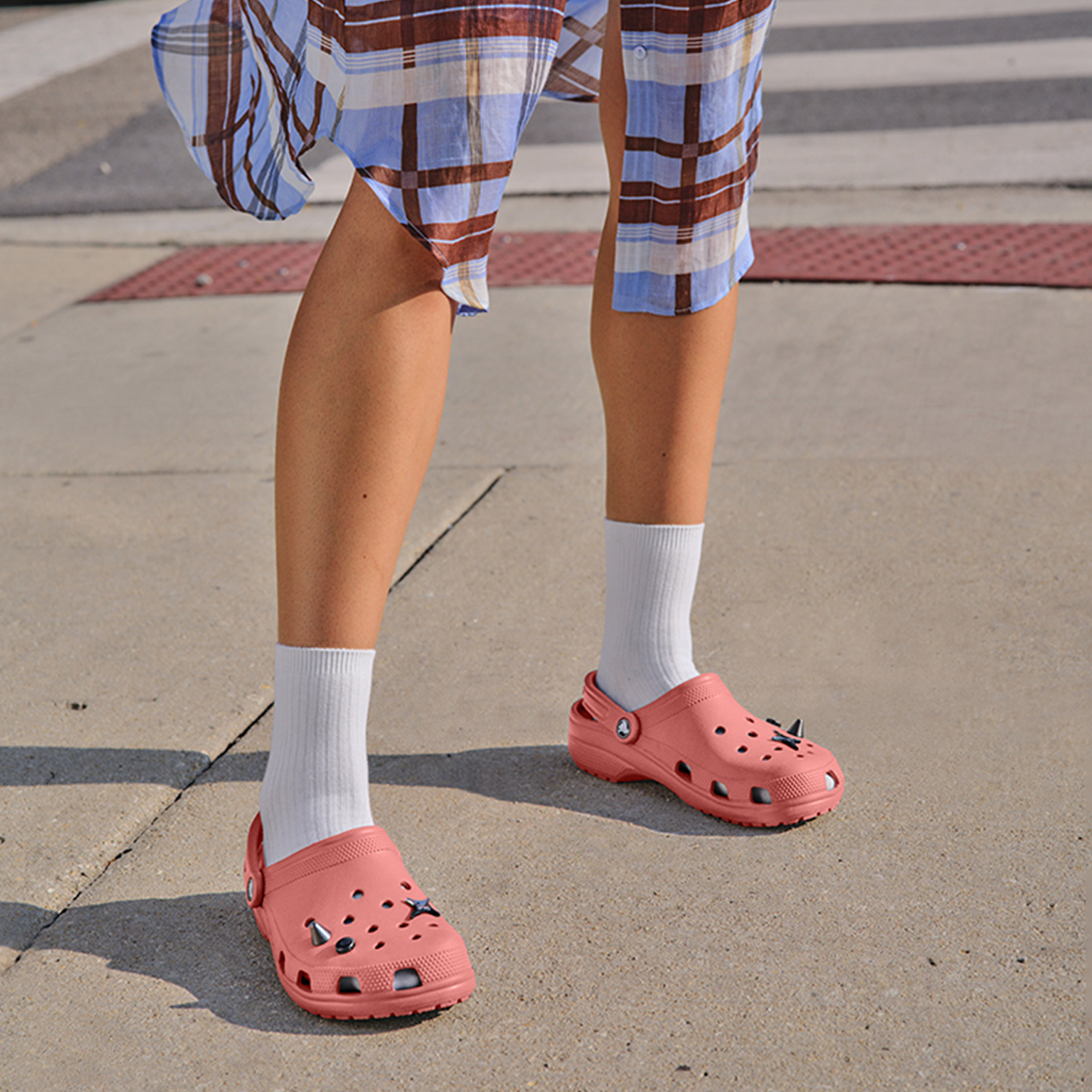 Crocs Women's Slip-On Classic Flat Clogs | 10001-6UI-women-shoes-flipflopsandslides-image-3