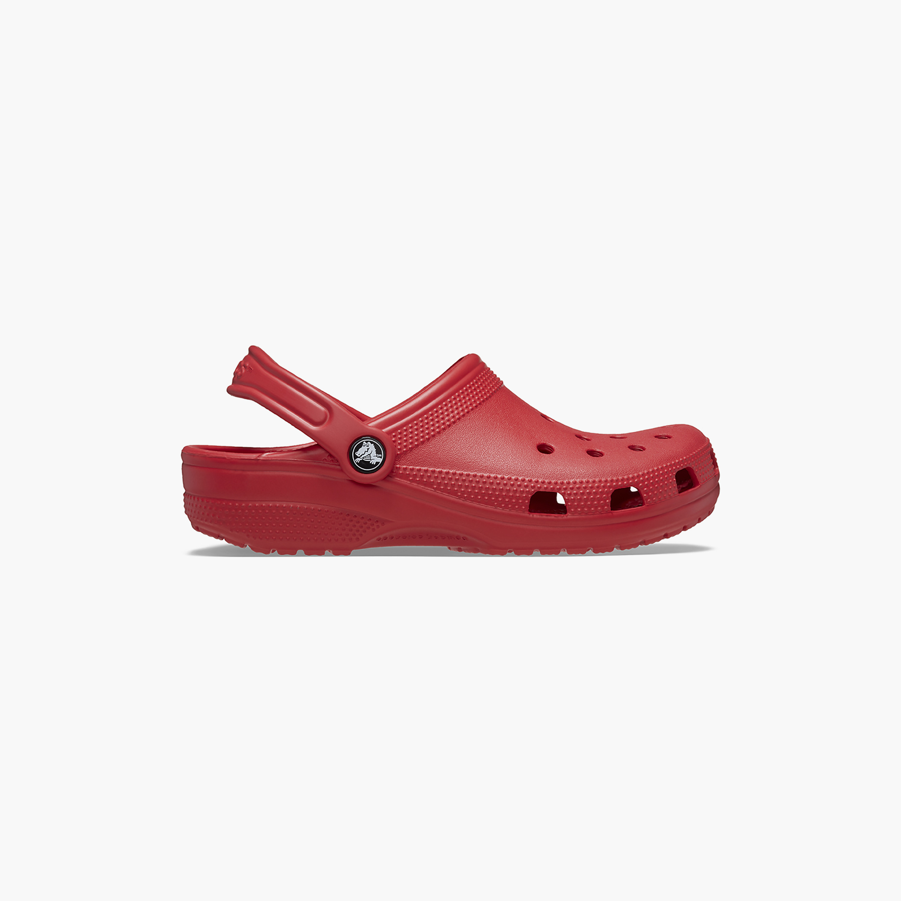 Crocs Unisex Grey Round Toe Cut Out Detail Classic Clogs-men-shoes-sandals-image-2