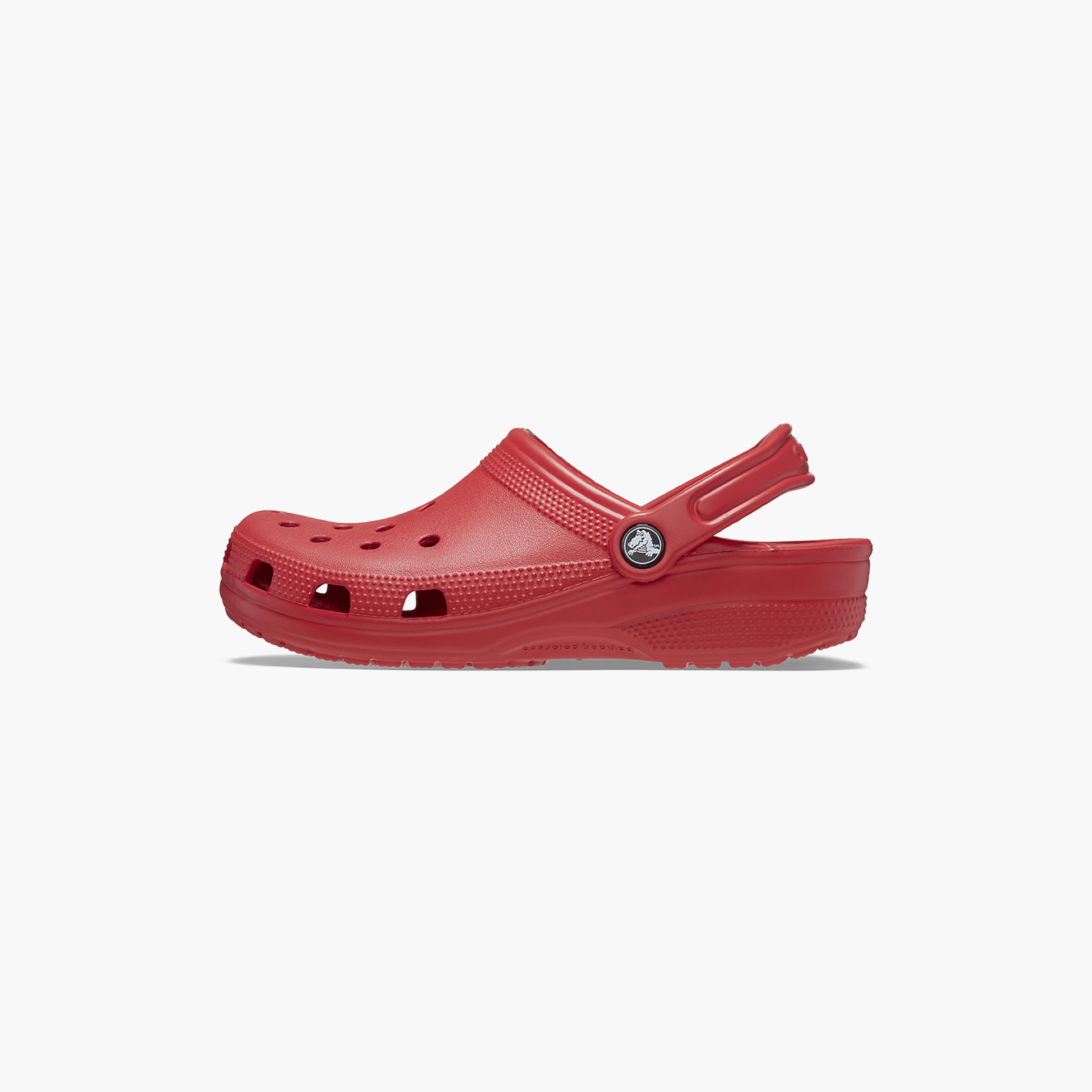 Crocs Unisex Grey Round Toe Cut Out Detail Classic Clogs-men-shoes-sandals-image-3