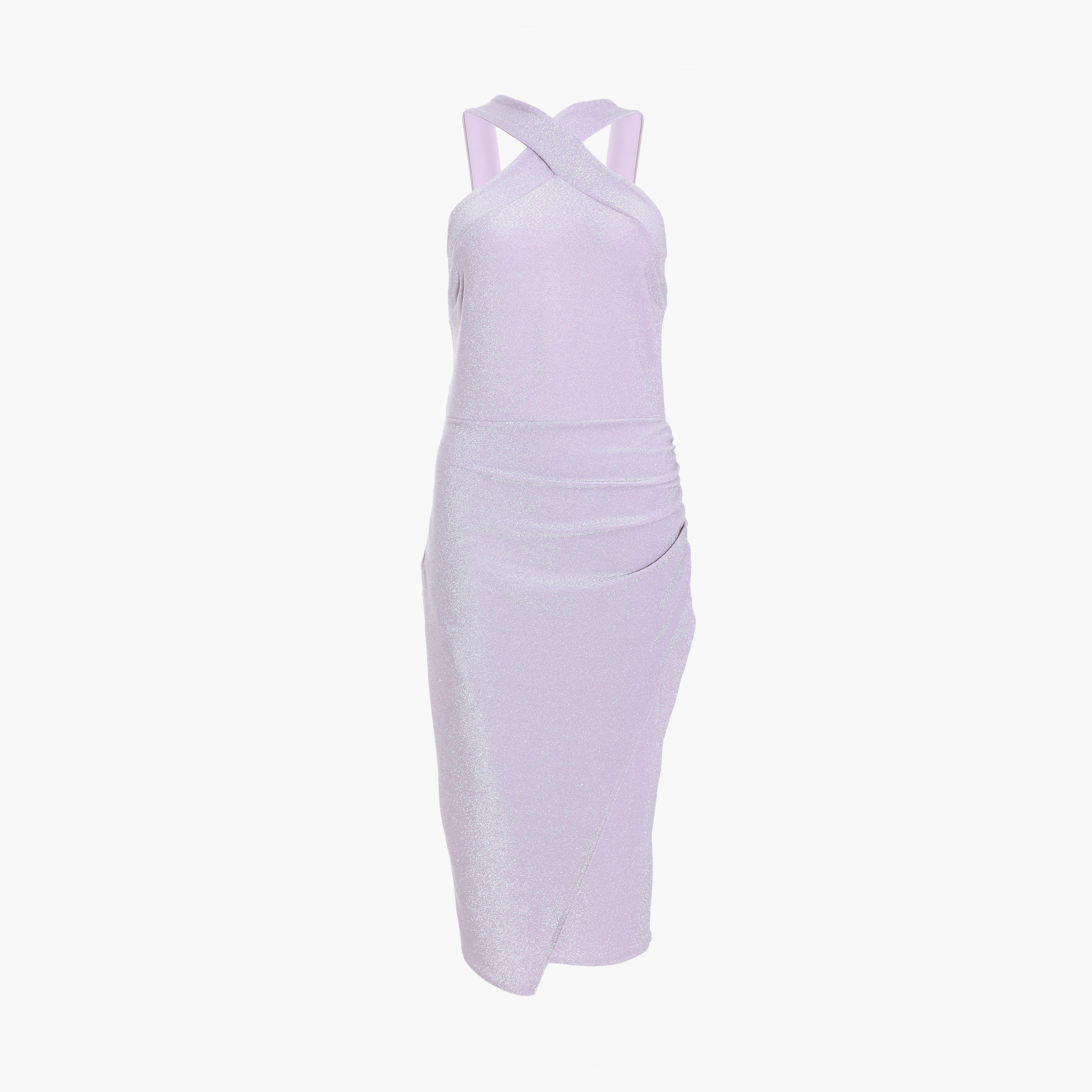 Quiz Lilac Glitter Brillo Halter Neck Evening Midi Dress-women-clothing-dresses-image-6
