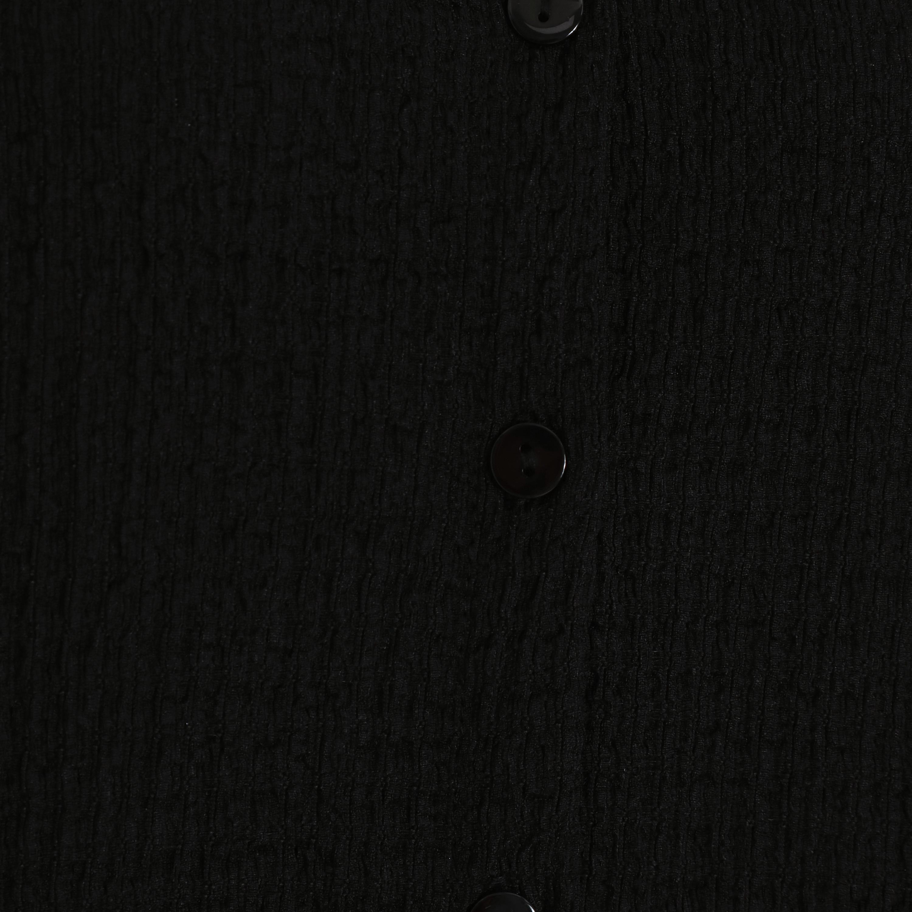 قميص كويز ذو الياقة الكلاسيكية وأكمام طويلة مع تكسثرد-women-clothing-shirtsandblouses-blouses-image-3