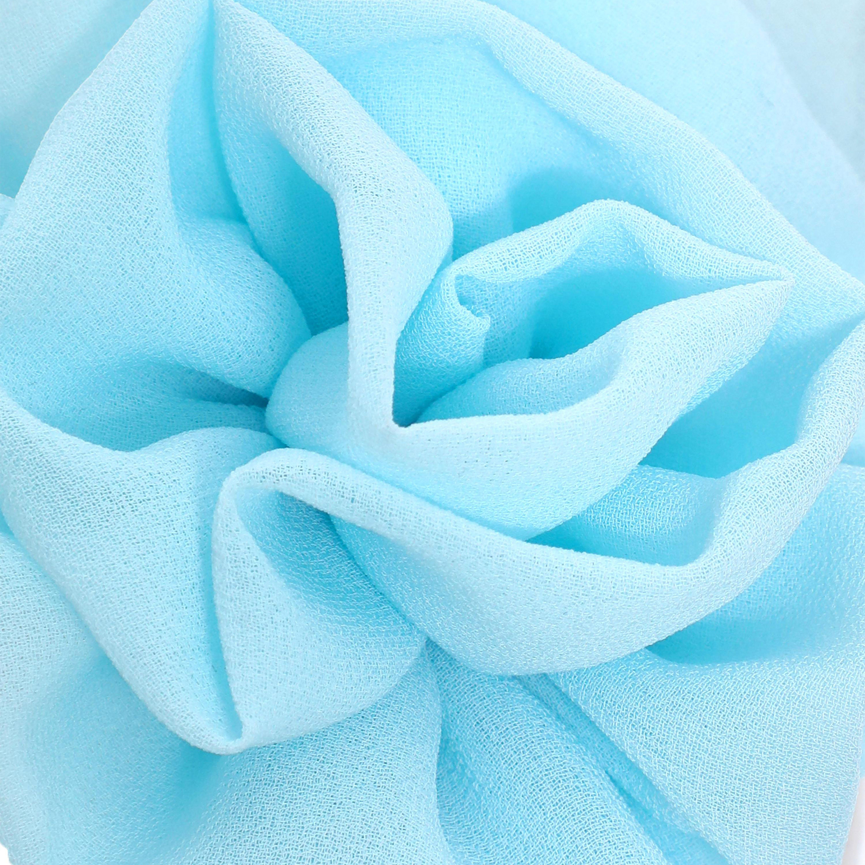 Quiz Light Blue Chiffon Frill Evening Maxi Dress -women-clothing-dresses-image-4