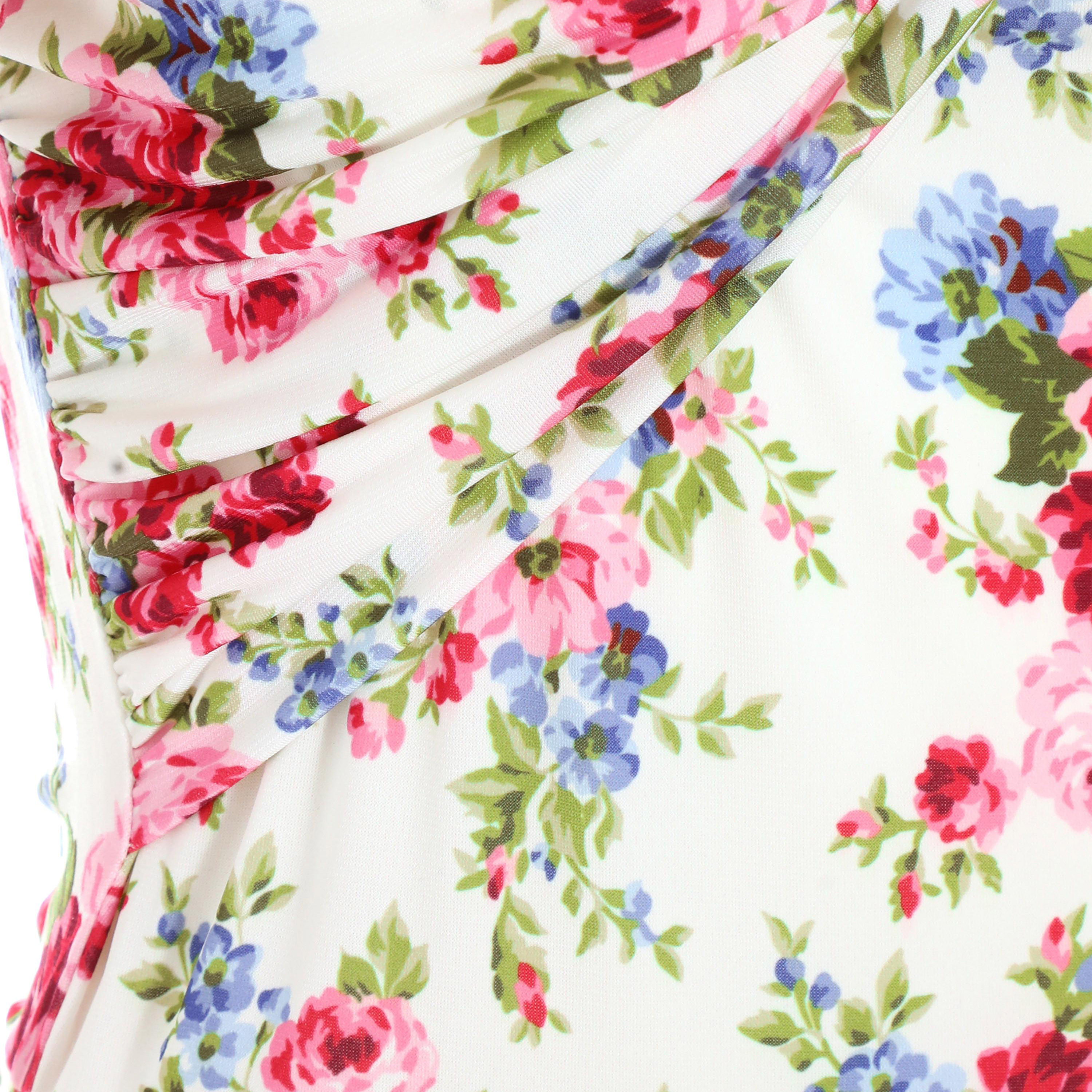 Quiz Cream Ity Floral Bardot Midi Dress-women-clothing-dresses-image-4