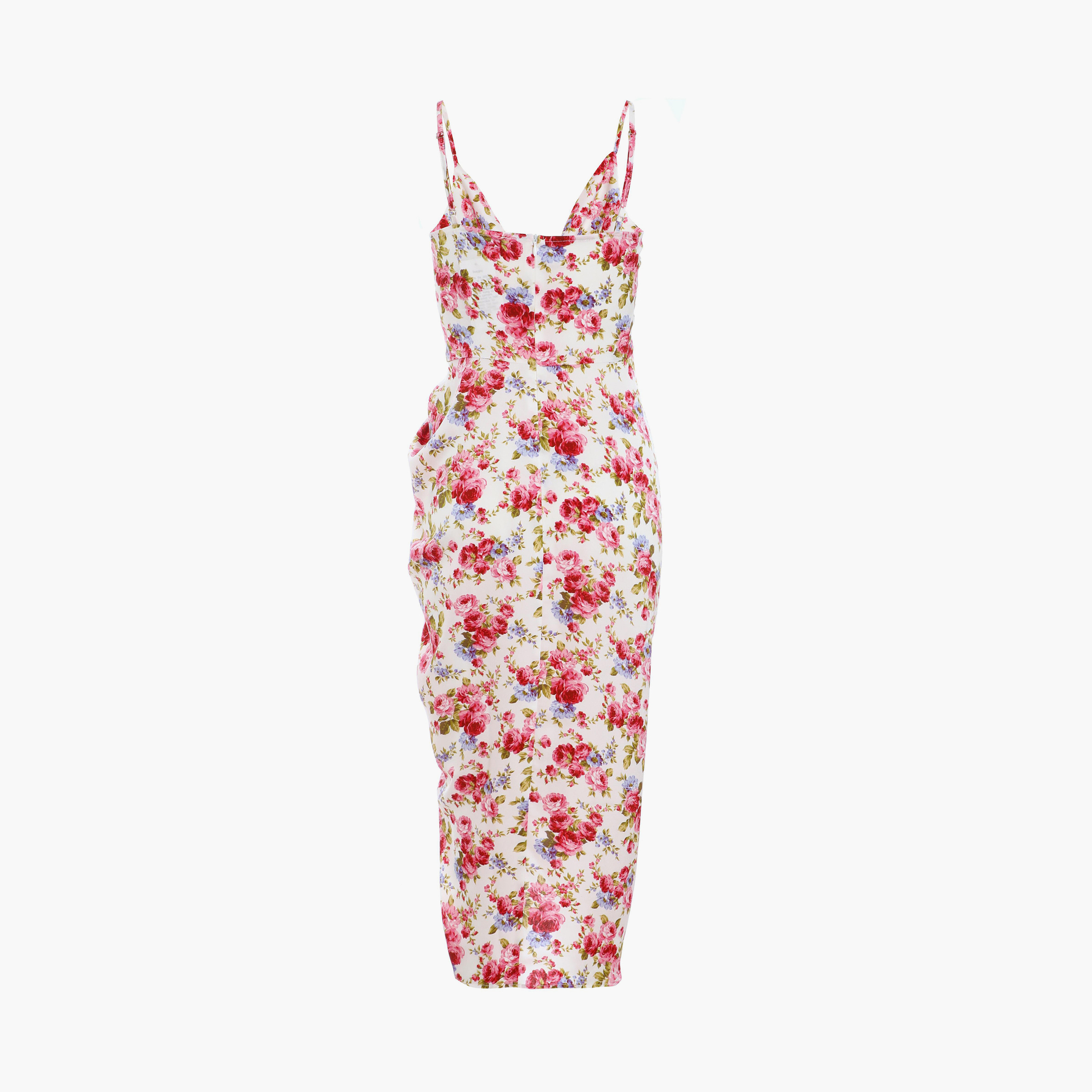 كويز- فستان سهرة من الساتان زهري -women-clothing-dresses-image-6